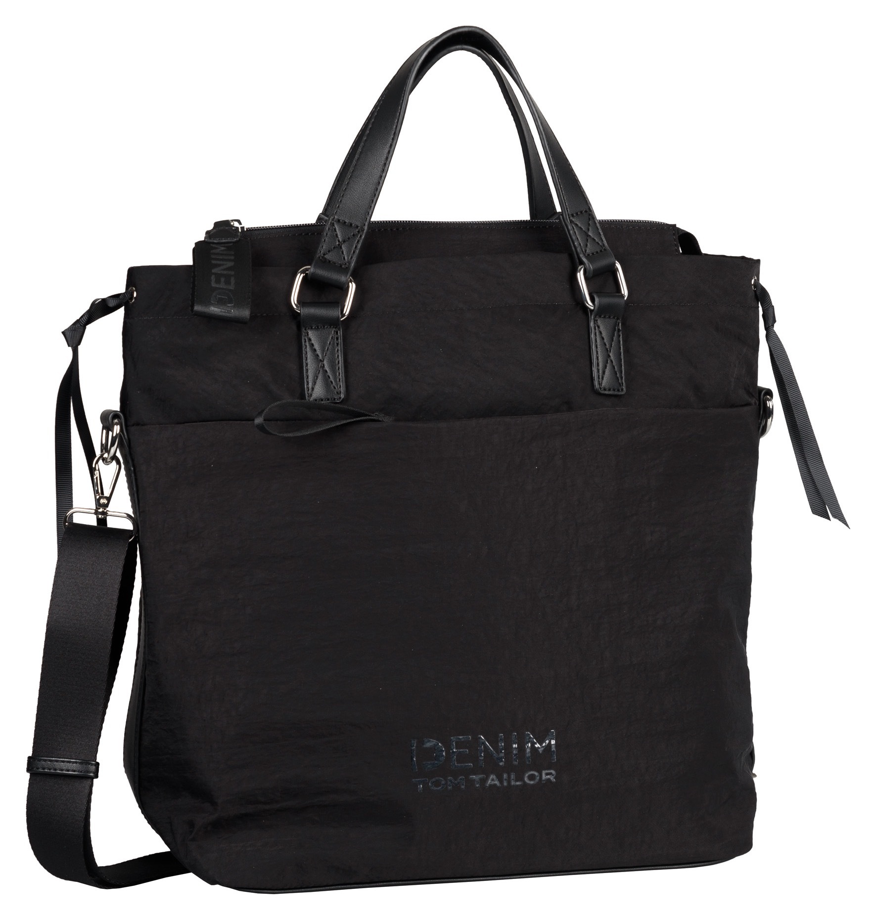 Image of TOM TAILOR Denim Shopper »CARRIE Zip tote bag L«, im sportlichen Design bei Ackermann Versand Schweiz