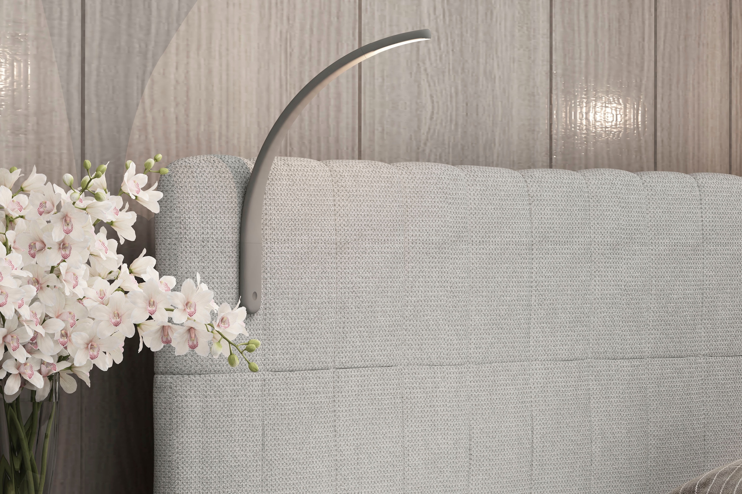 Westfalia Schlafkomfort Boxbett mit Motor und LED-Beleuchtung