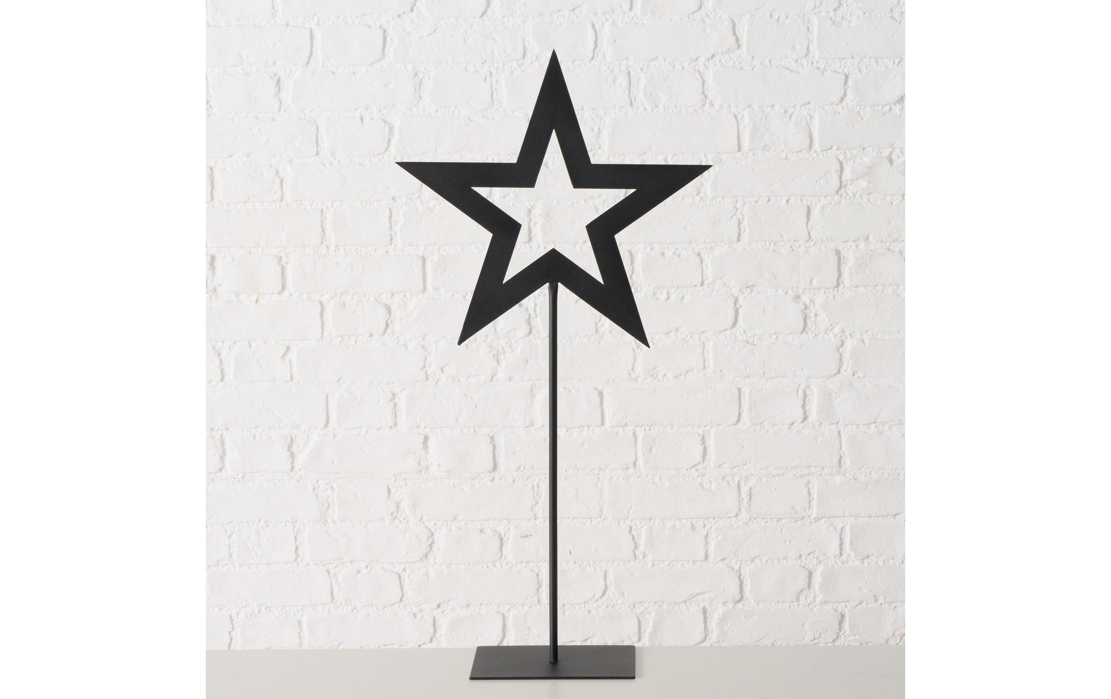 BOLTZE Weihnachtsfigur »Stanislaw Metall, 37.5 x 75 cm«