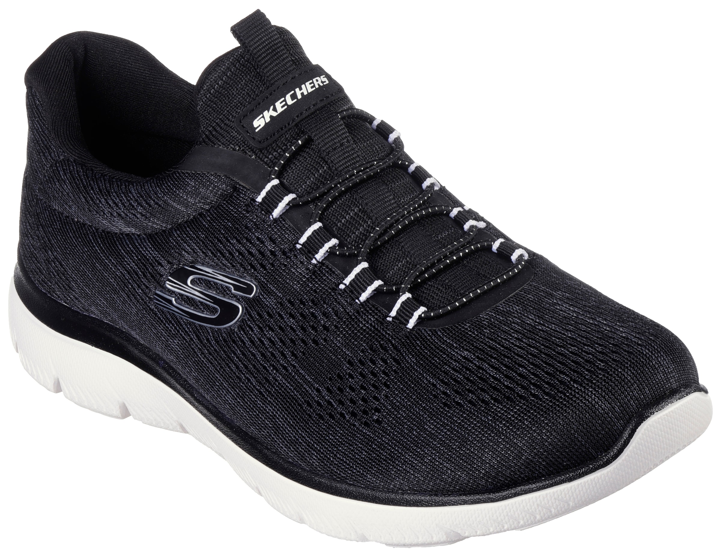 Image of Skechers Slip-On Sneaker "SUMMITS-FUN FLARE" Trainingsschuh in veganer Verarbeitung