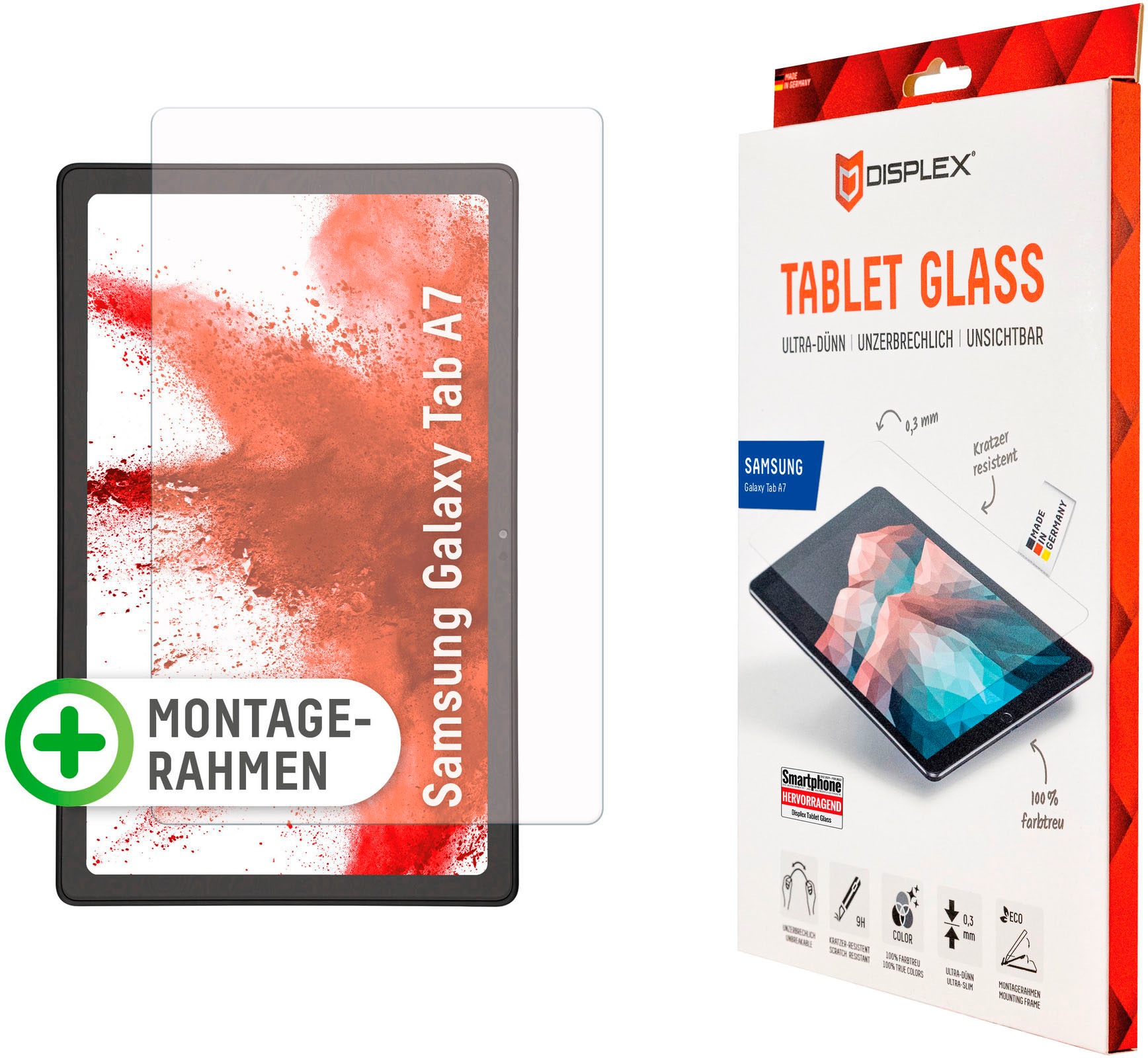 Image of Displex Displayschutzfolie »Tablet Glass Samsung Galaxy Tab A7«, für Samsung Galaxy Tab A7 bei Ackermann Versand Schweiz