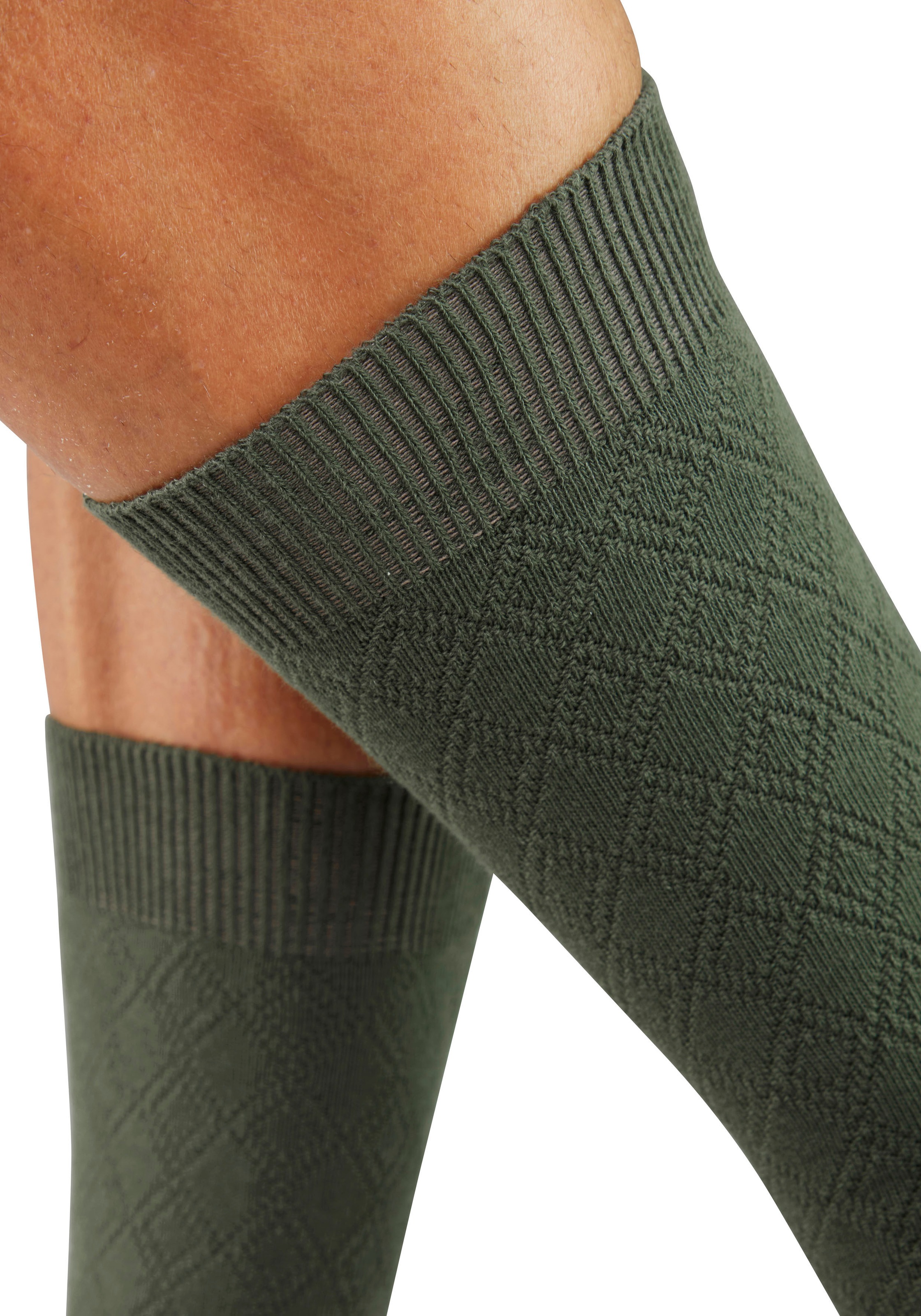 H.I.S Chaussettes d'affaires Packung, 5 Couple tlg. mit dezent eingestrickten Designs