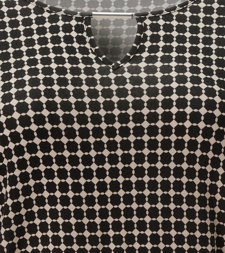 Aniston PLUS Langarmshirt aus weich fliessender Qualität - NEUE KOLLEKTION