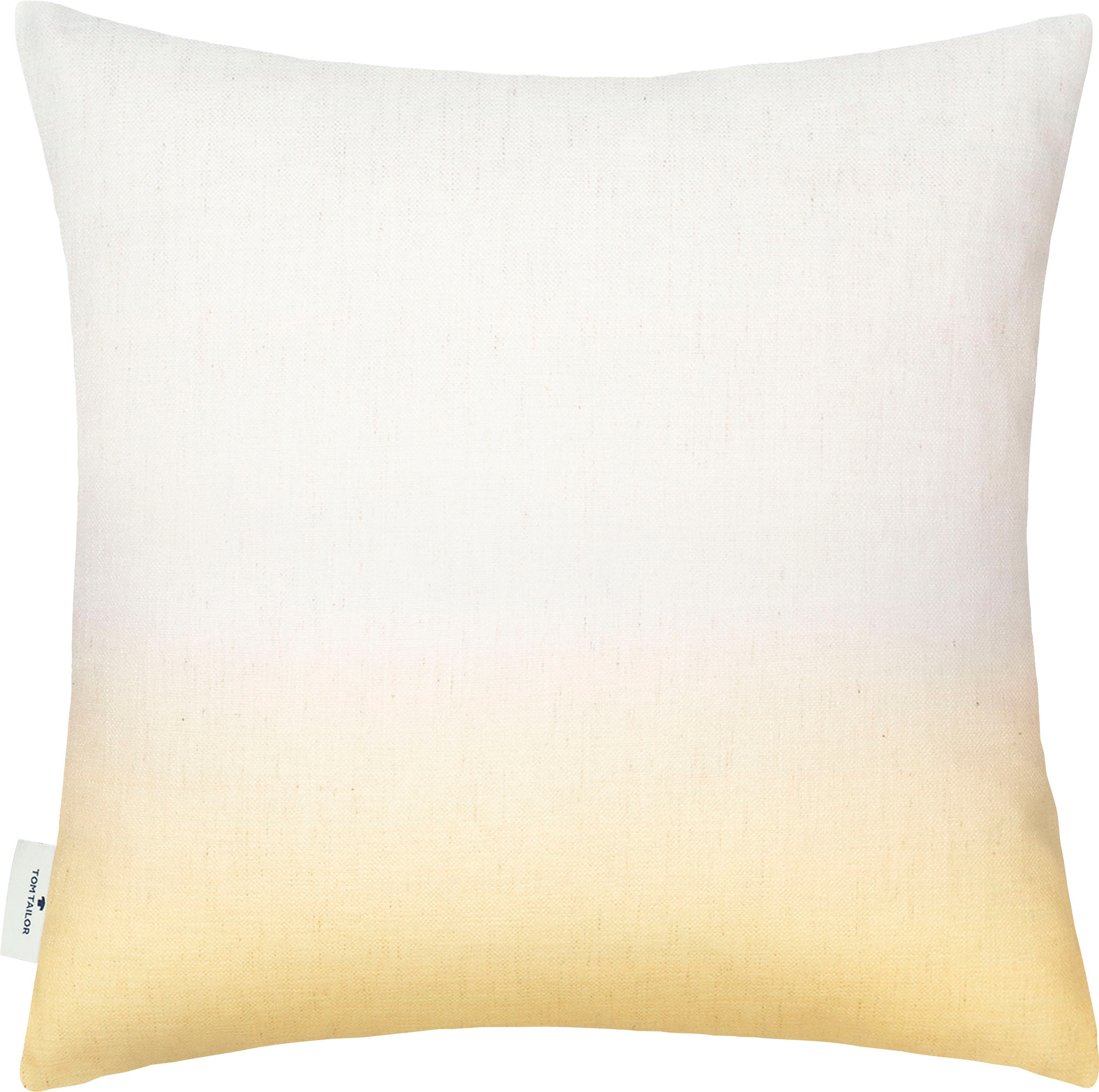 Image of TOM TAILOR Dekokissen »Gradient Signature«, (1 St.), mit Farbverlauf und aufgesticktem Markenlogo bei Ackermann Versand Schweiz