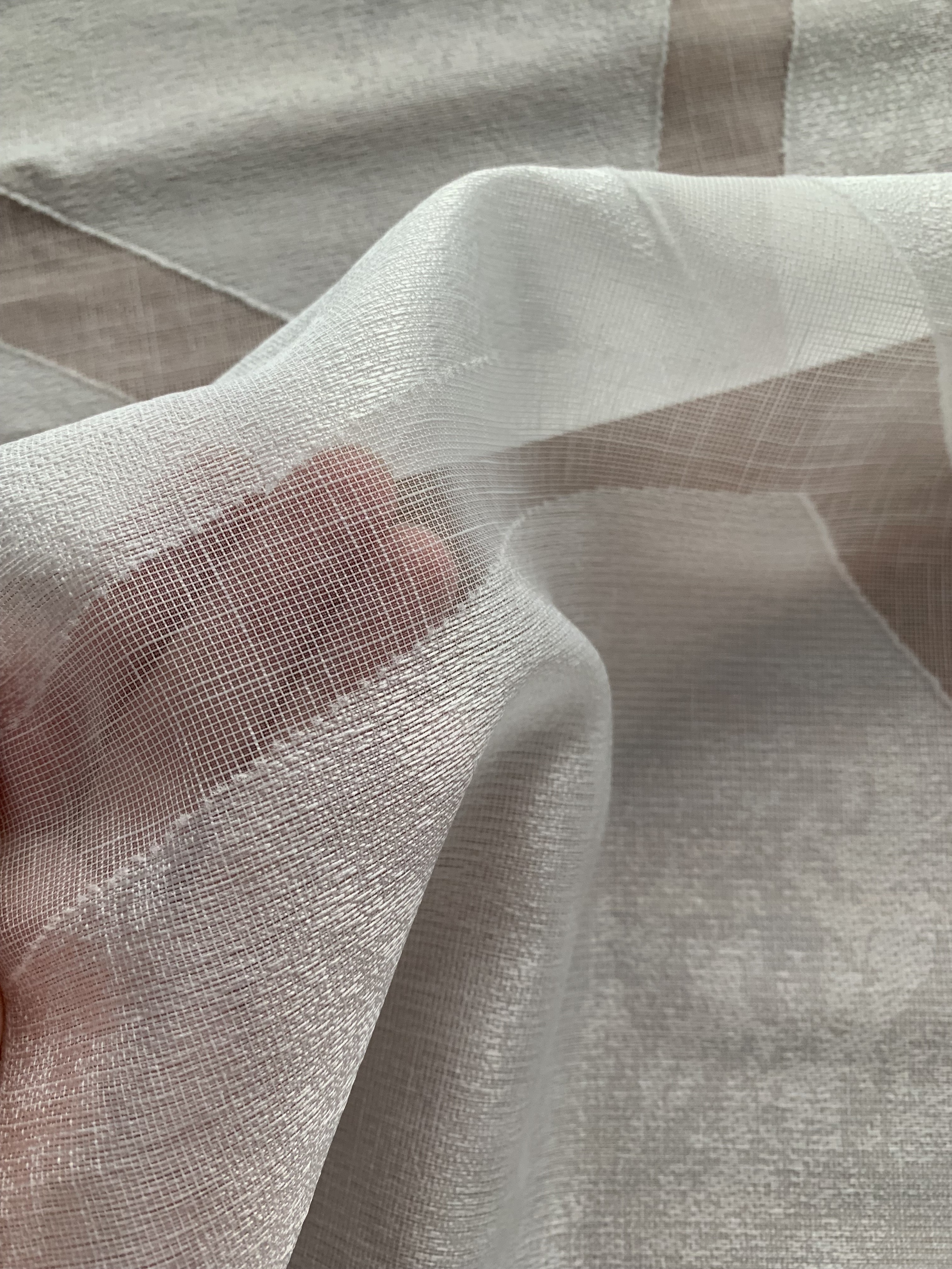 HOME WOHNIDEEN Schiebegardine »CASSÉ« Paneelwagen 1 Stk. tlg. Dekostoff, mit transparentem Scherli