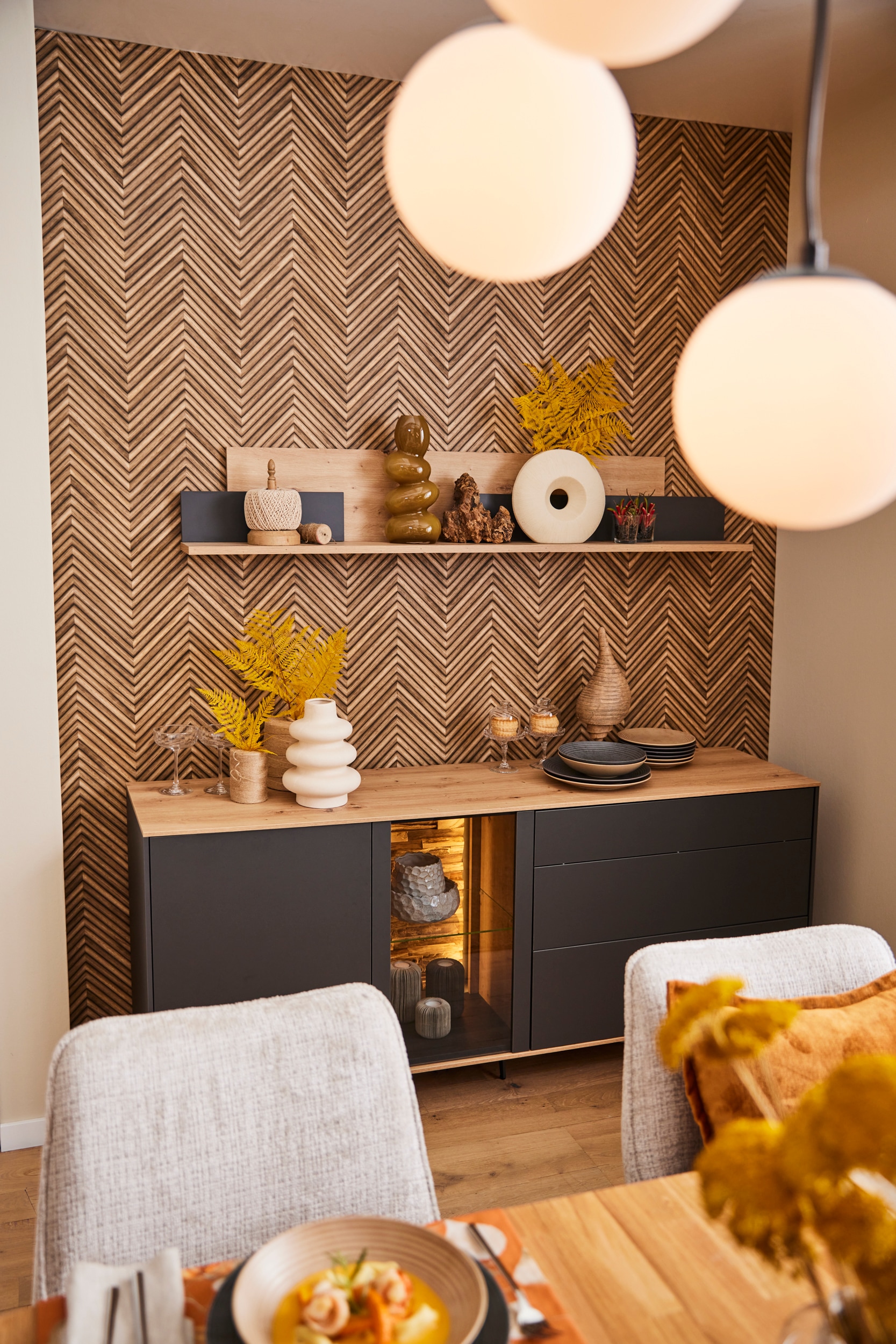 Mäusbacher Tableau mural »Faro« Faro Wandboard , Breite 150 cm, modernes Wandregal