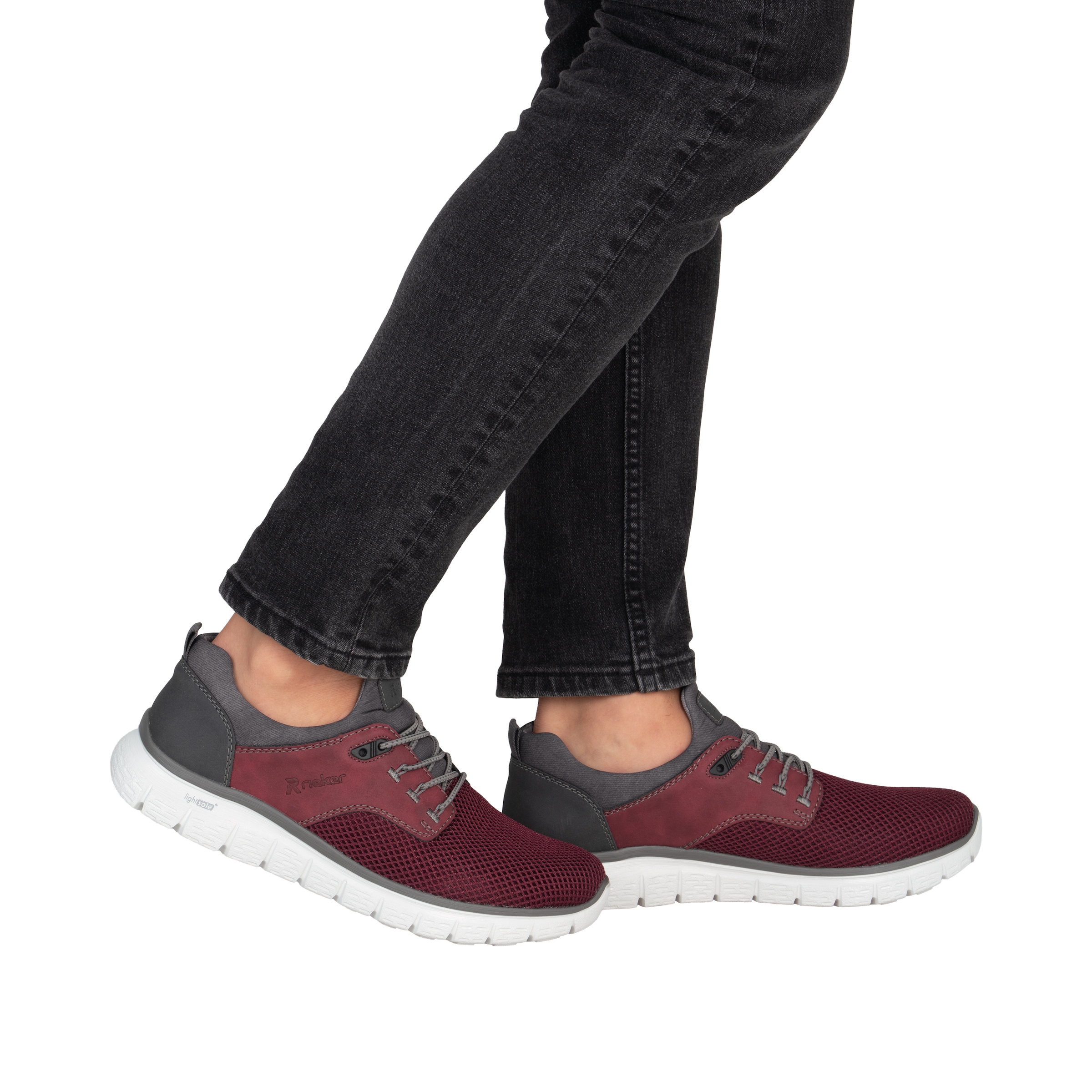 Rieker Slip-On Sneaker  Schlupfschuh, Halbschuh, Freizeitsneaker mit Gummizug