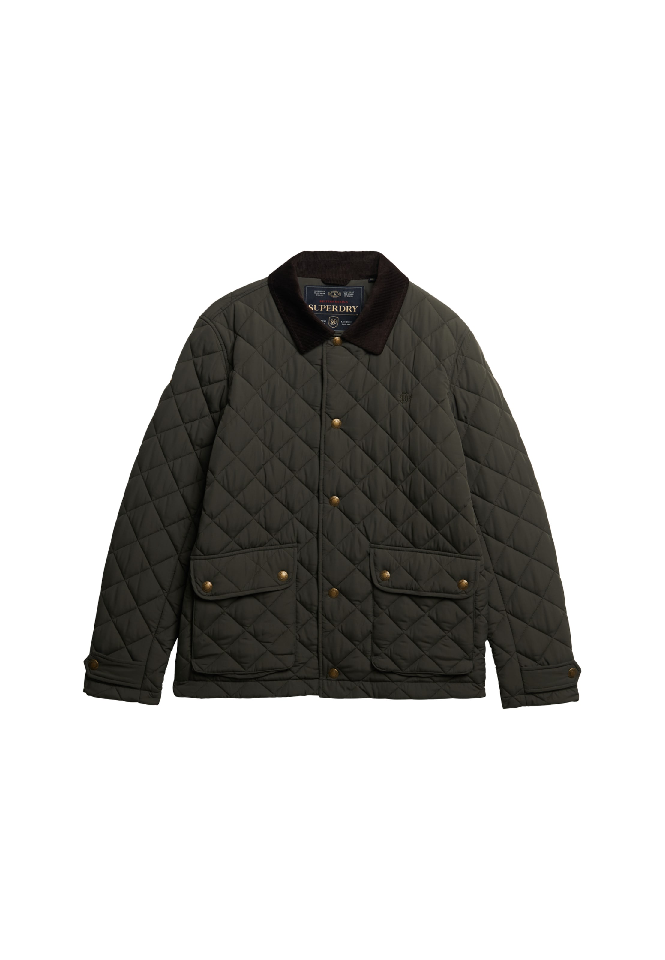 Superdry Veste matelassée »QUILTED ESTATE COACH JACKET« fibre synthétique, coupe régulière