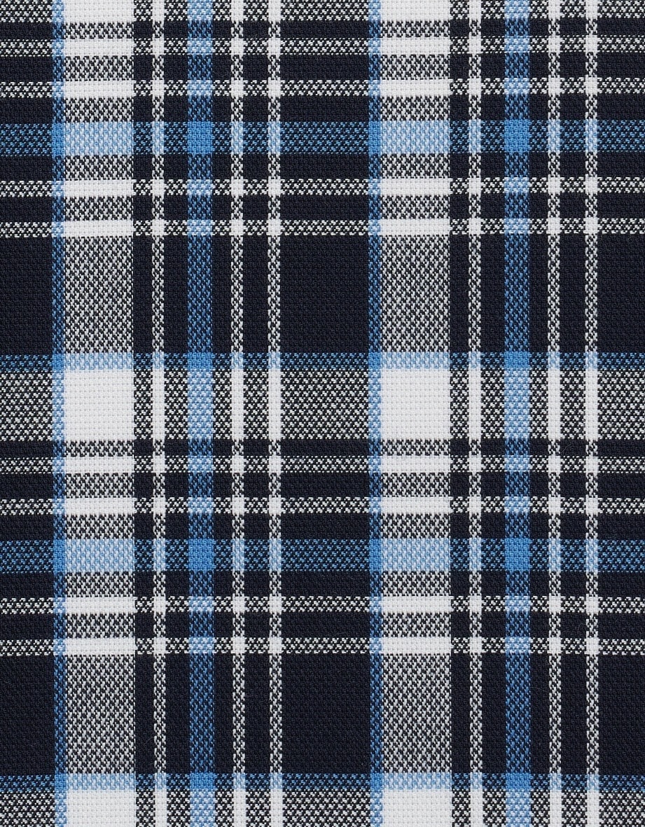 bugatti Chemise à manches longues »Modern Fit« kariert mit Brusttasche & Easy-Care