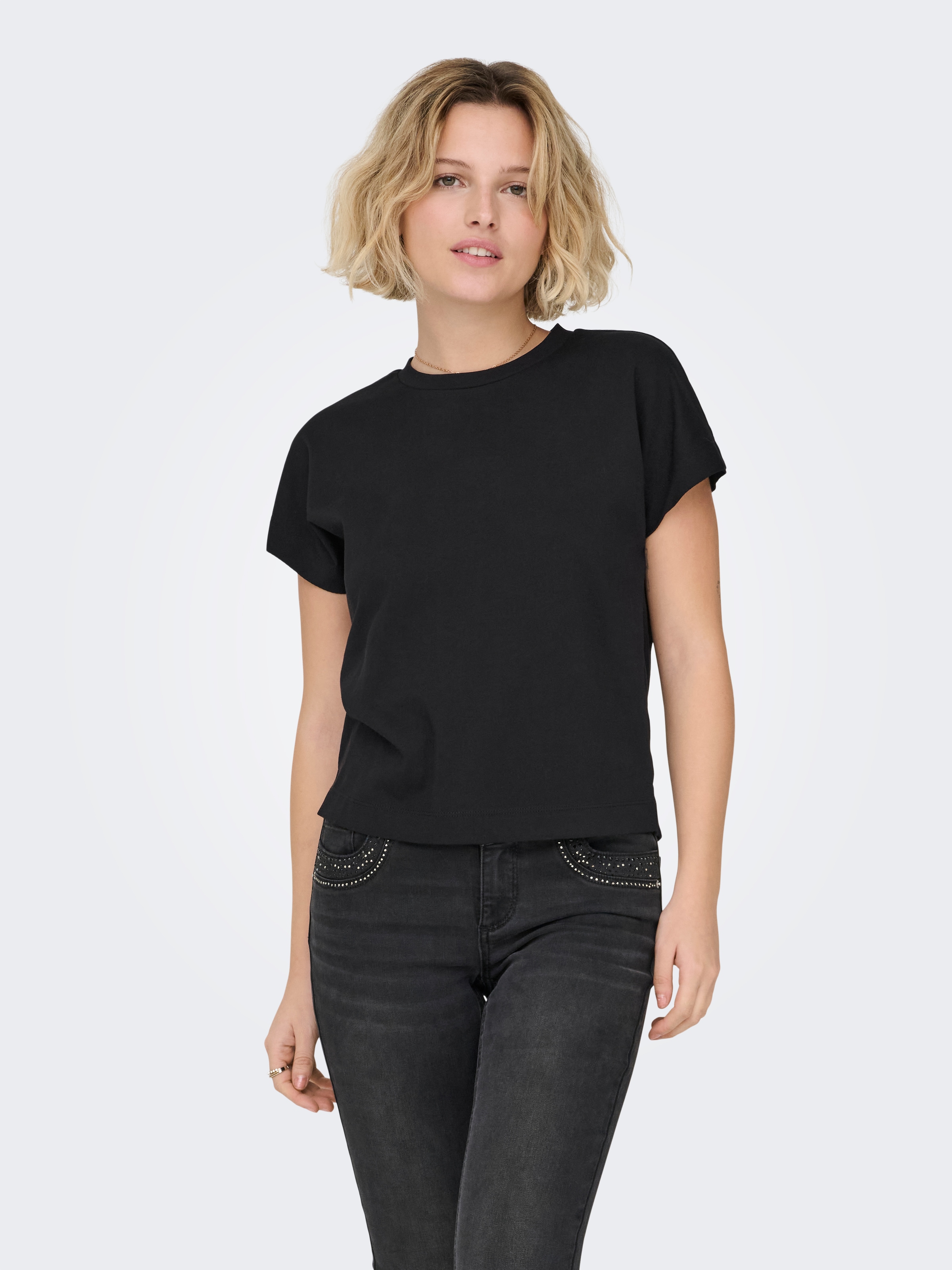 Image of ONLY Kurzarmshirt "ONLERICA S/S TOP JRS NOOS"
