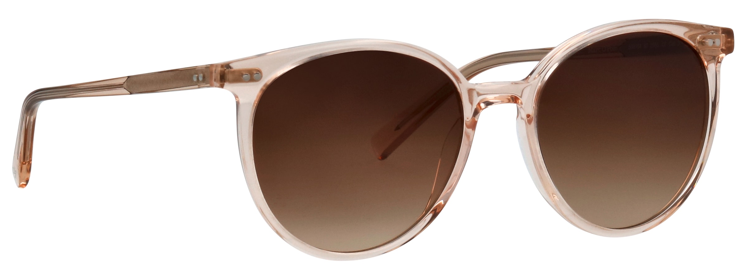 Marc O'Polo Lunettes de soleil »Modell 506164« Form Panto, Logoschriftzug auf Bügel, Kunststofffassung