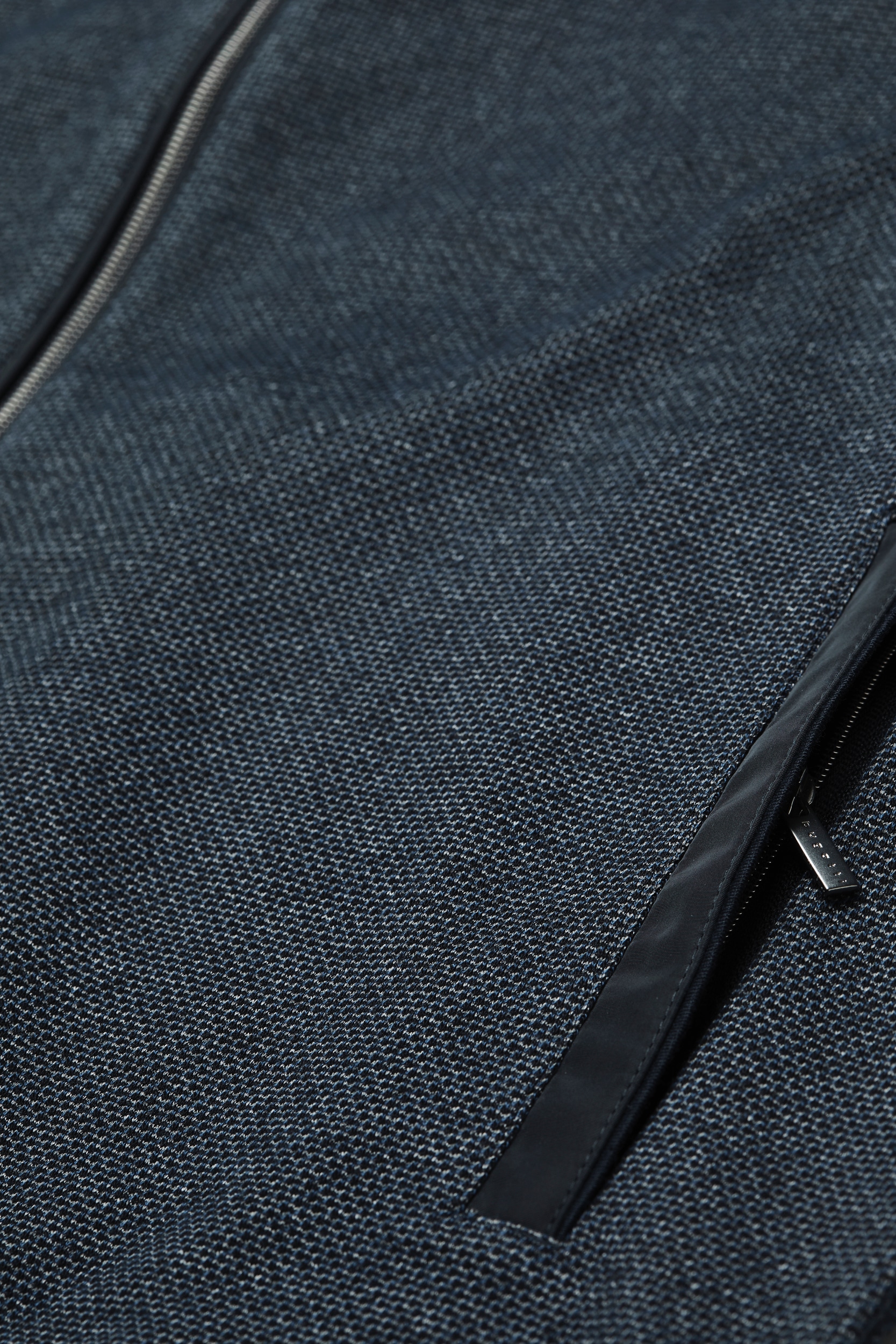 bugatti Sweatjacke, mit Eingrifftaschen