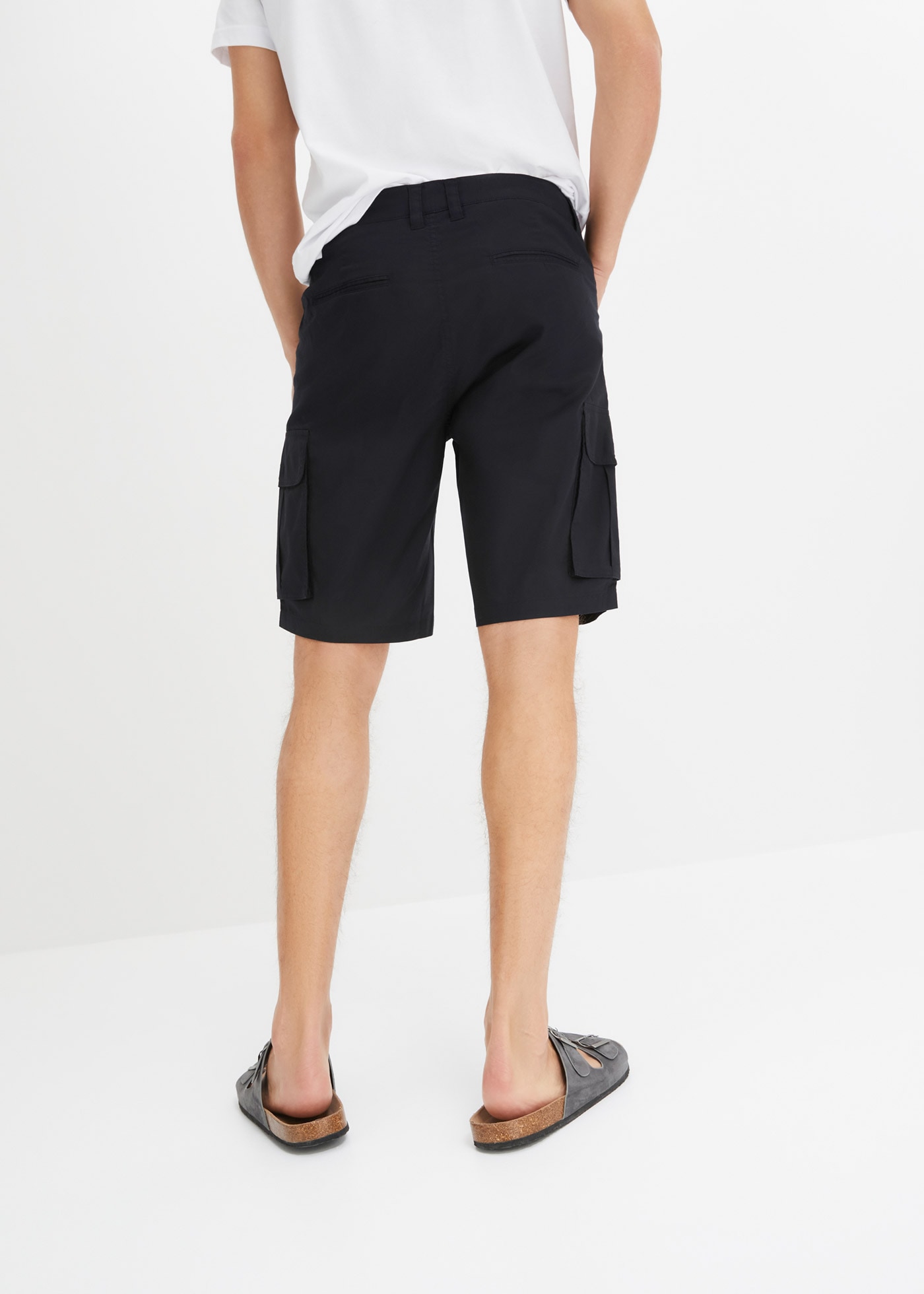 bonprix Cargobermudas  leichte Qualität, mit Stretch-Anteil, regular fit