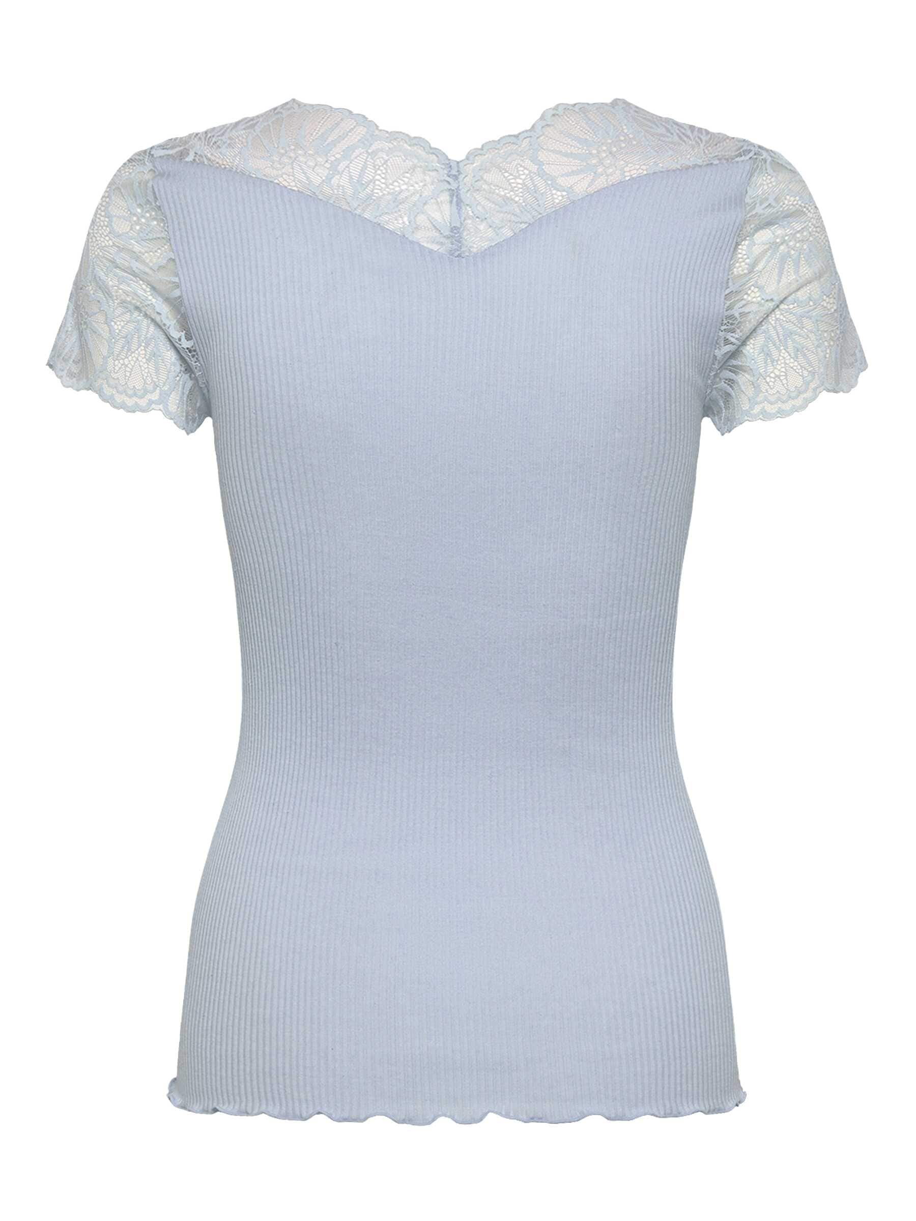 rosemunde Chemise en dentelle »Beatha Lace Capsleeve T-Shirt« wunderschöne elastisch weiche Vintage-Spitze an Ausschnitt und Ärmeln