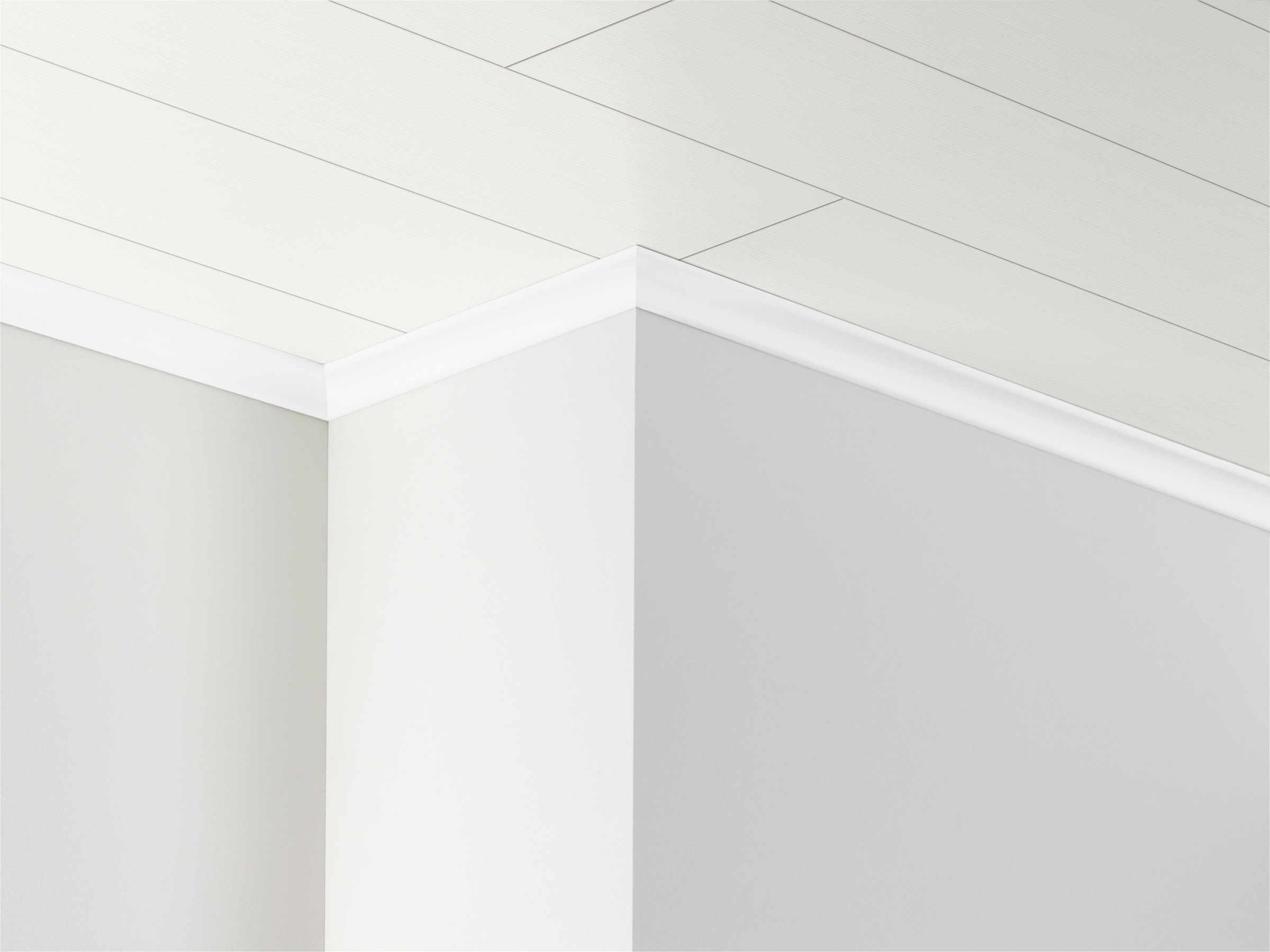 Image of PARADOR Deckenleiste »HKL Weiss Hochglanz Dekor«, Länge: 220 cm, mit hochwertigem MDF-Kern bei Ackermann Versand Schweiz