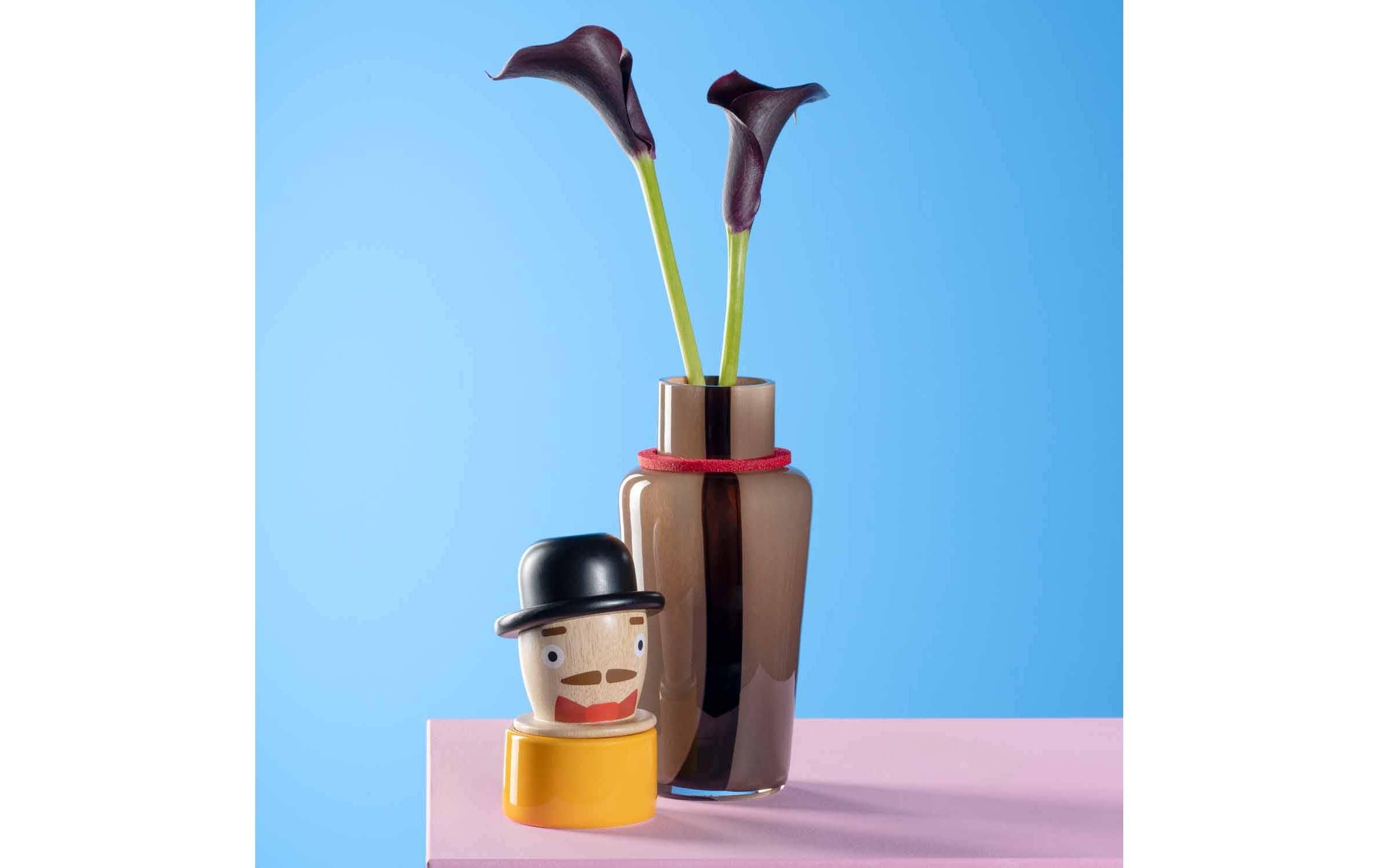 LEONARDO Dekovase »Luigi 33 cm, Braun«