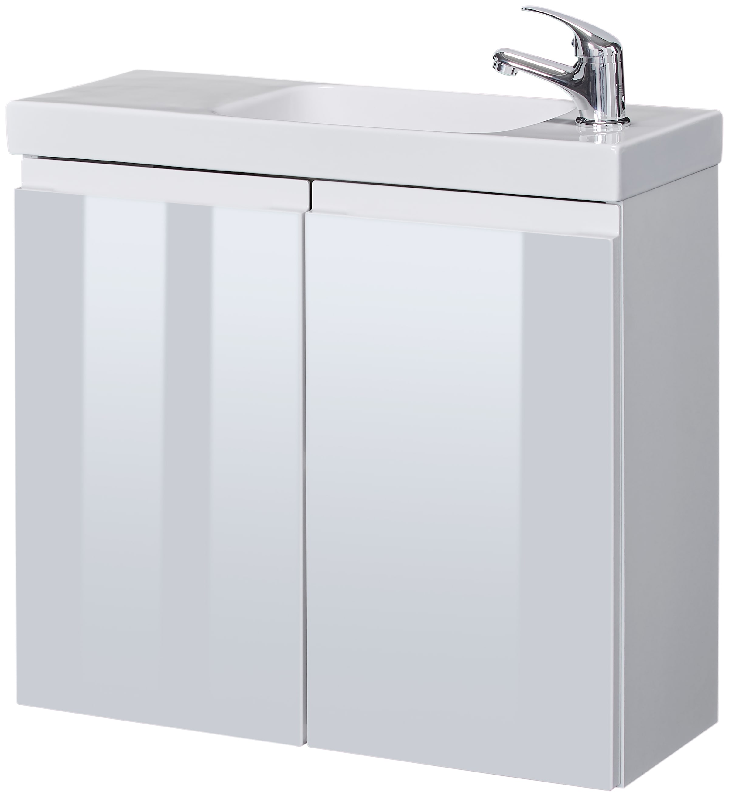 Image of welltime Waschtisch »Merida«, reduzierte Tiefe, Breite 60 cm bei Ackermann Versand Schweiz