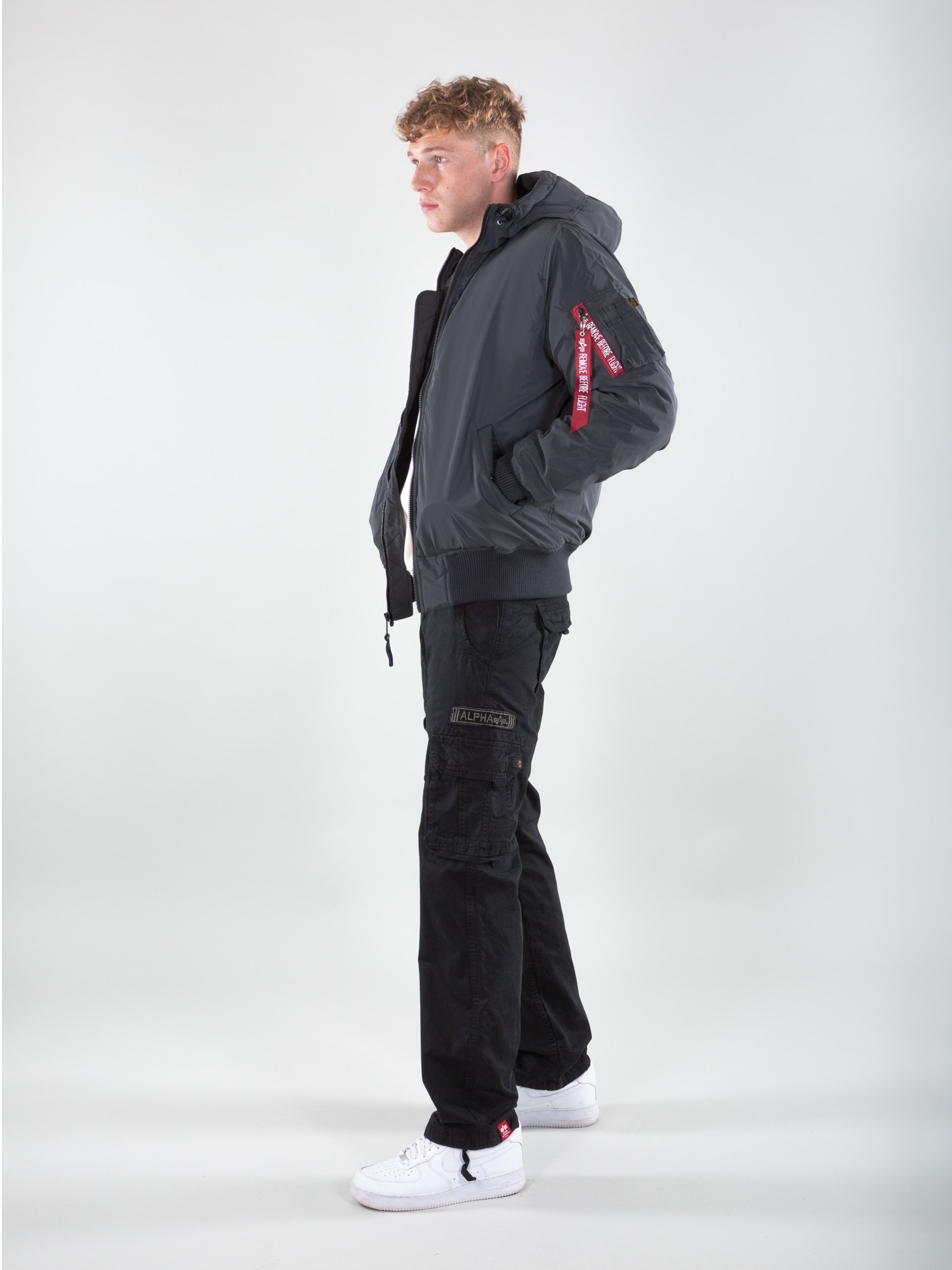 Alpha Industries Bomberjacke »Alpha Industries Men - Bomber Jackets MA-1 Hooded Reflective«