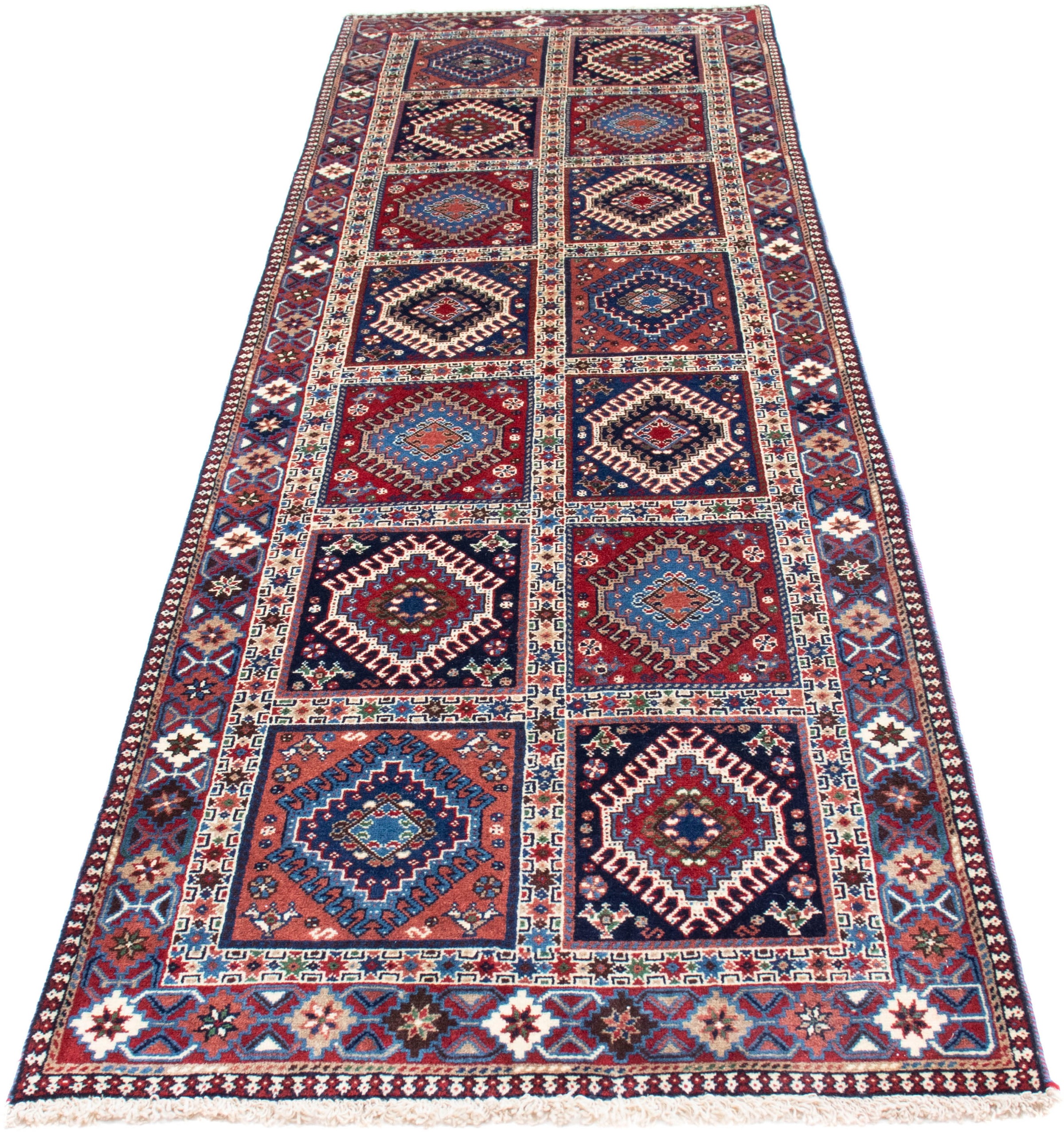 Image of morgenland Orientteppich »Perser - Nomadic - 290 x 81 cm - mehrfarbig«, rechteckig, 10 mm Höhe, Wohnzimmer, Handgeknüpft, Einzelstück mit Zertifikat bei Ackermann Versand Schweiz