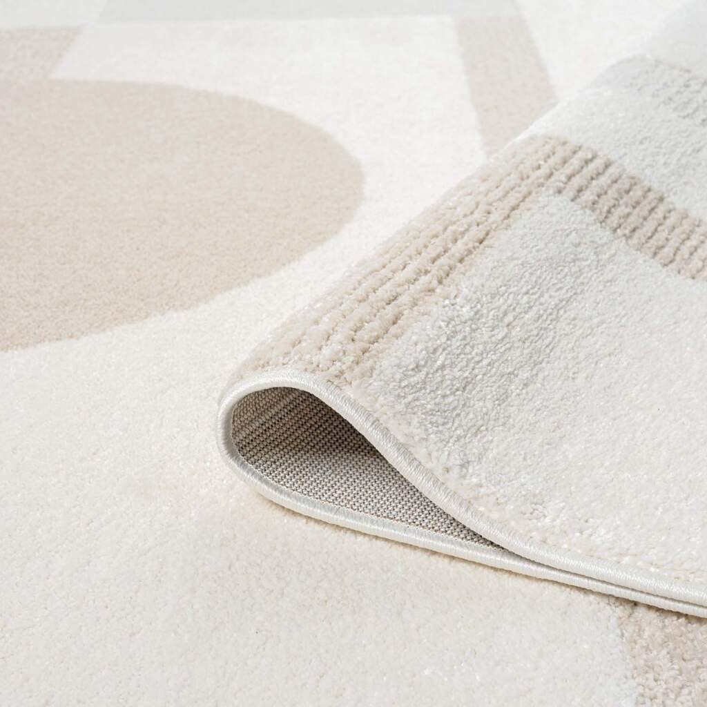 Carpet City Teppich »LOUNGE 9992« rechteckig 15 mm Höhe Kurzflor-Teppich Modern, Hoch-Tief-Struktur, Wohnzimmer, Schlafzimmer