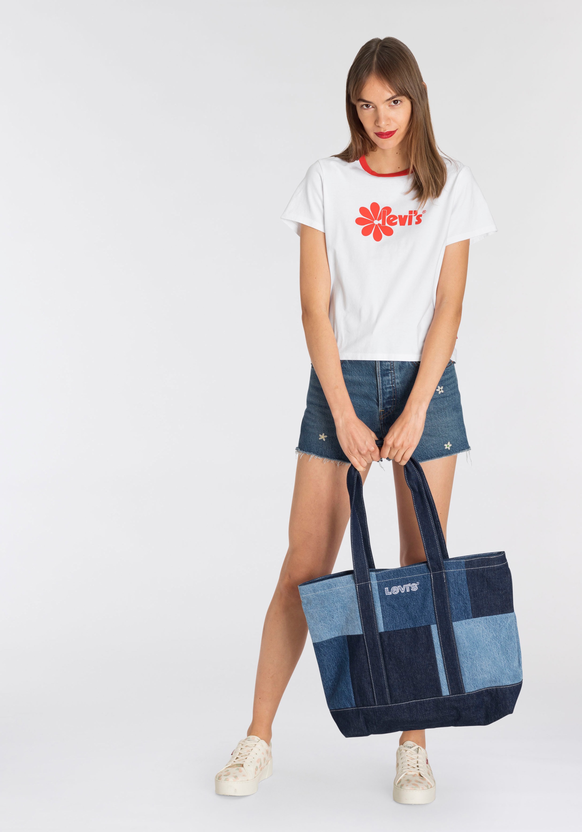 Levi's® T-Shirt »GRAPHIC JORDIE TEE L«