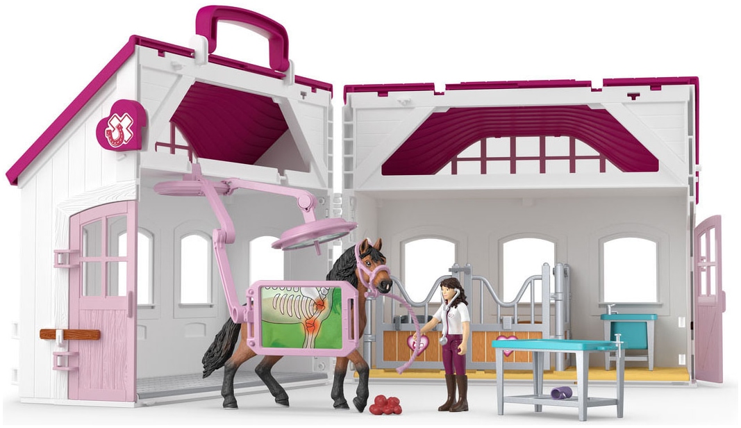 Image of Schleich Spielwelt "HORSE CLUB, Pferdeklinik Heilende Hufe (42787)"