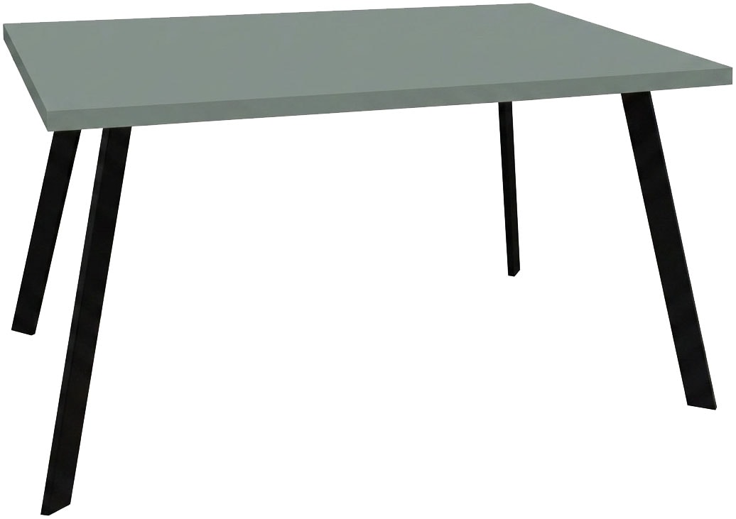 Image of Mäusbacher Bistrotisch "Big Bistro Metall" Eckige Platte, BHT 120x75x70 cm