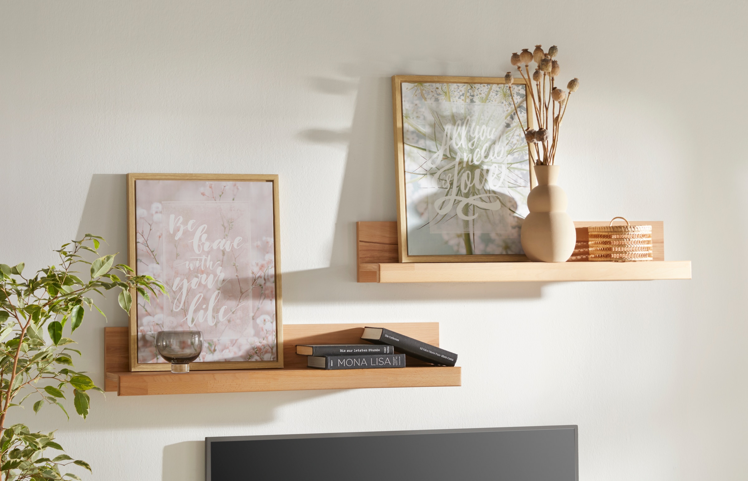 Home affaire Wandregal »Silkeborg« Set, 2 Stk. tlg. 2er-Set