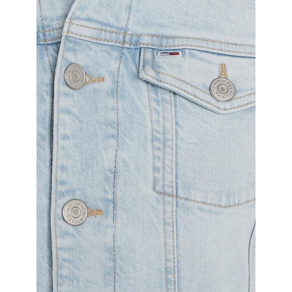 Tommy Jeans Jeansjacke »VIVIANNE SKN JACKET BH5119«, mit Tommy Jeans Logo-Knöpfen