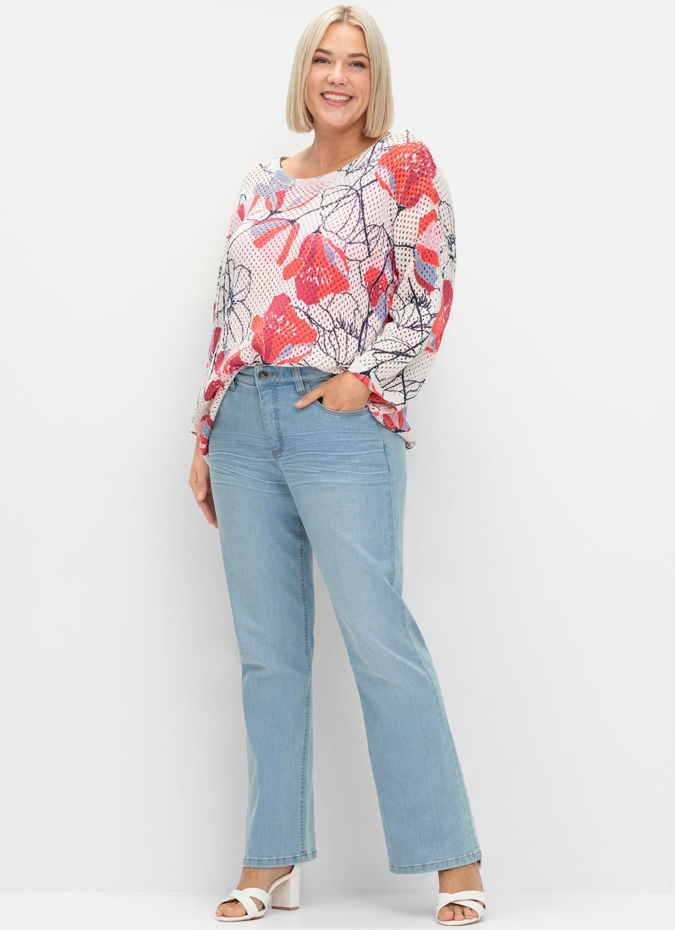 Sheego Bootcut-Jeans 1 Stk.