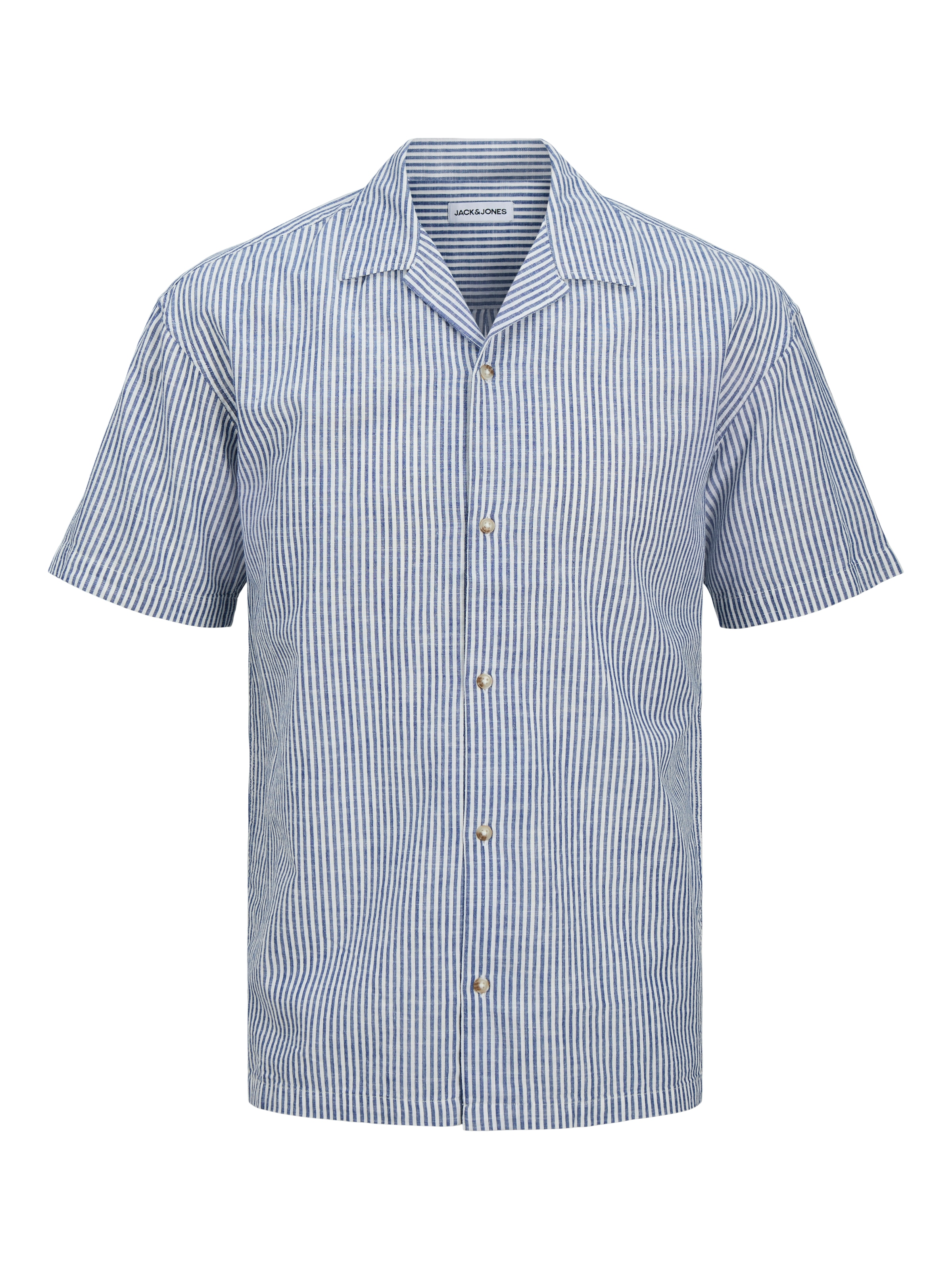 Jack & Jones Kurzarmhemd »JJESUMMER RESORT SHIRT SS SN«, mit Resort Kragen
