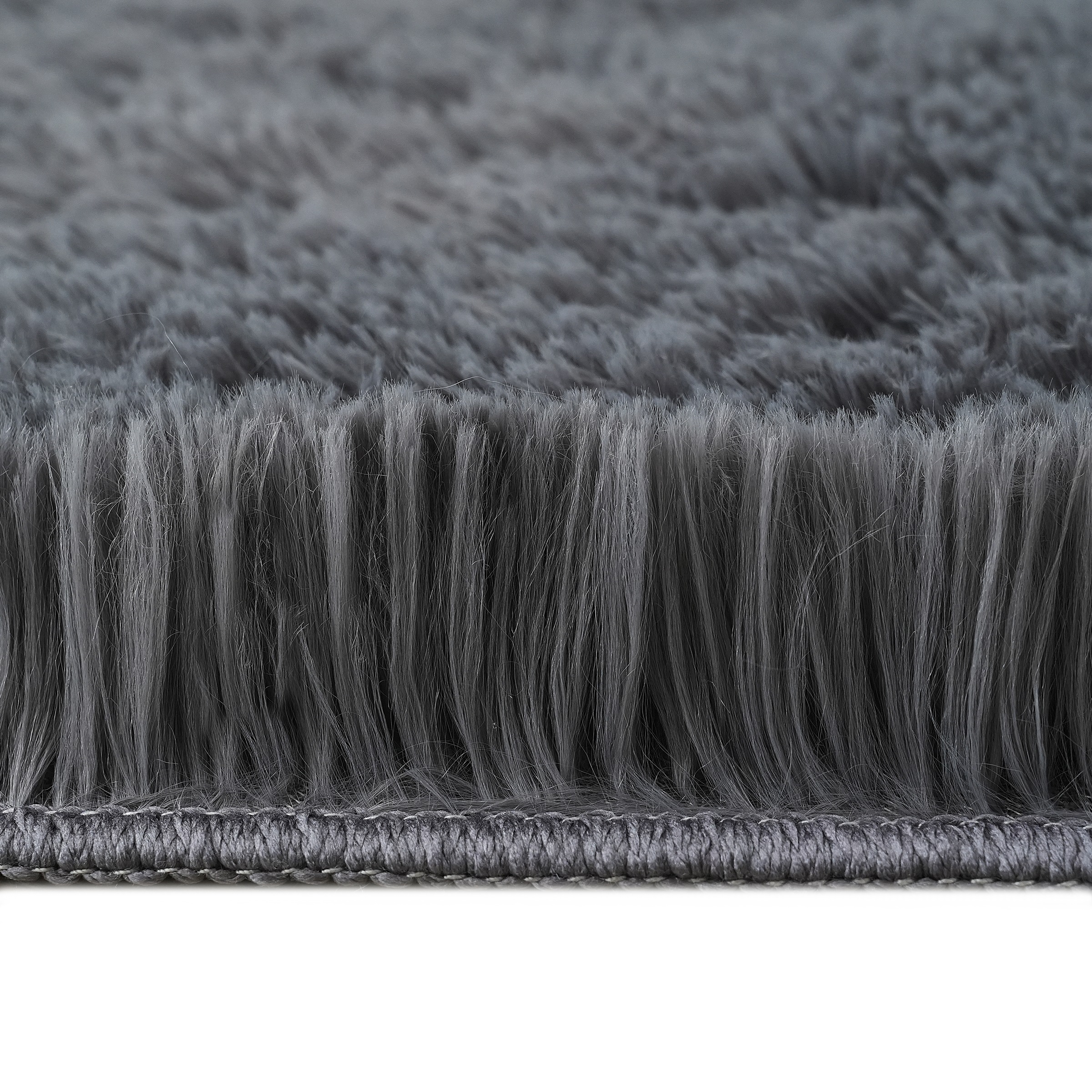 my home Hochflor-Teppich »Leava, besonders weich und kuschelig, leichter Glanz«, rechteckig, 37 mm Höhe, uni, Mikrofaser Teppiche, Plüsch, Wohnzimmer, Schlafzimmer, Esszimmer