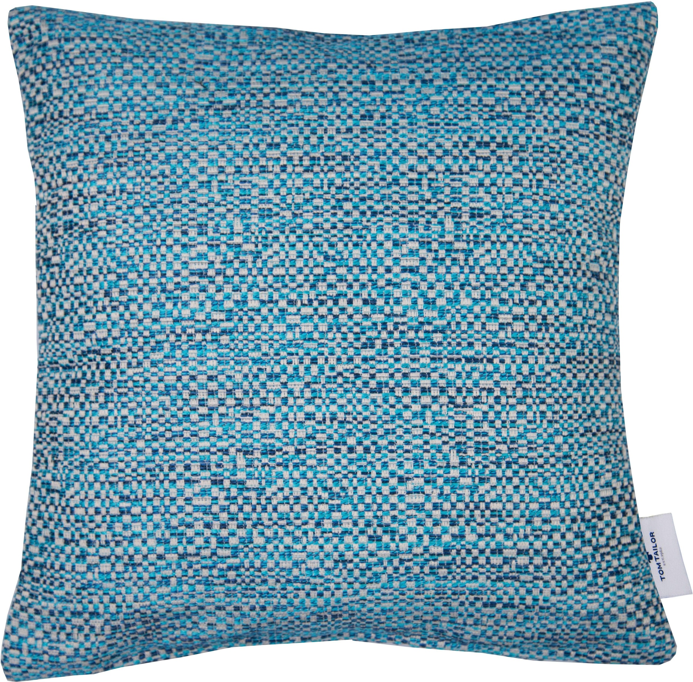 Image of TOM TAILOR Dekokissen »Mosaik«, (1 St.), mit feinem Karomuster bei Ackermann Versand Schweiz