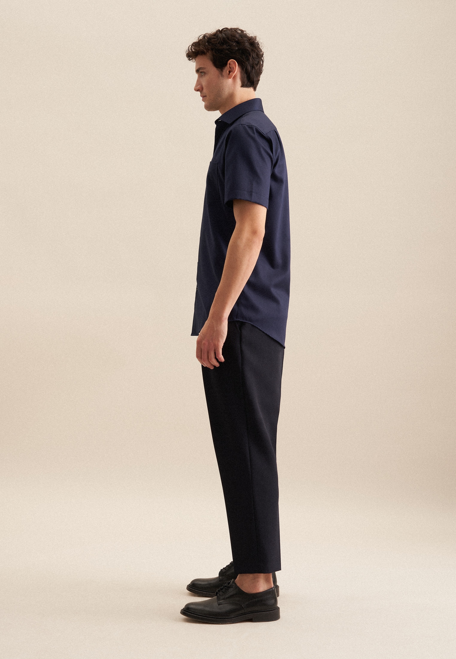 seidensticker Businesshemd »Regular« Regular 1/2 Kentkragen Uni