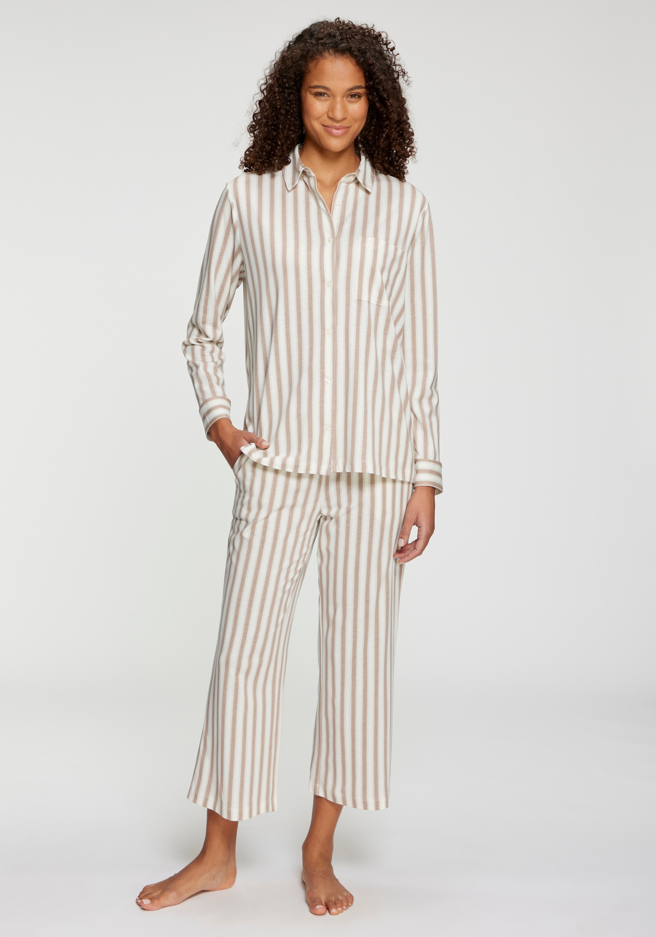 Vivance Dreams by Lascana Pantalon de pyjama  avec jambe large