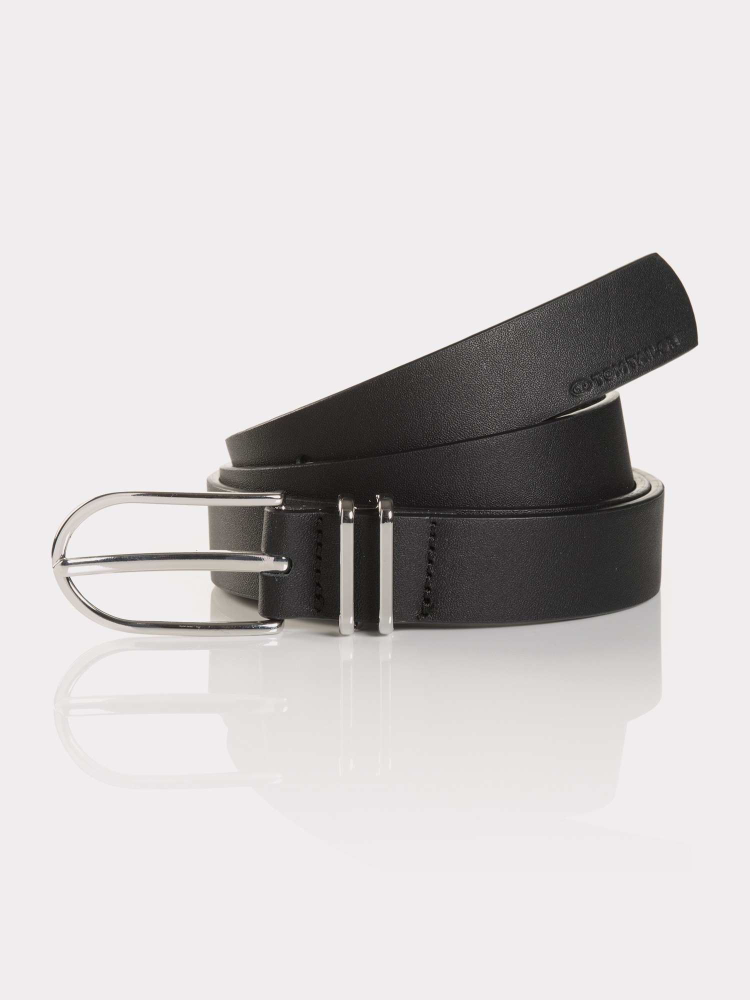 TOM TAILOR Ledergürtel 1 Stk. tlg. mit 2,5 cm Breite perfekt für sowohl Casual- als auch Business-Looks