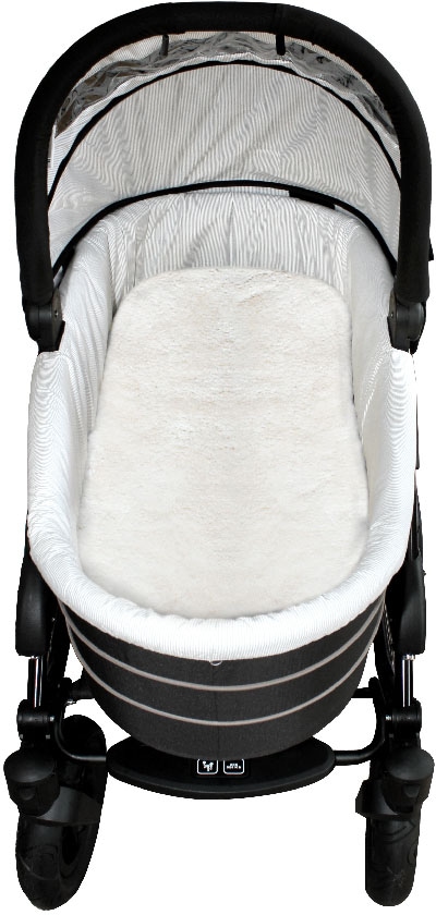 Heitmann Felle Babylammfell »Lammfell-Einlage«, jetzt ideal Soft-Tragtaschen, für Buggy, Kinderwagen, kaufen Kinderbett, waschbar