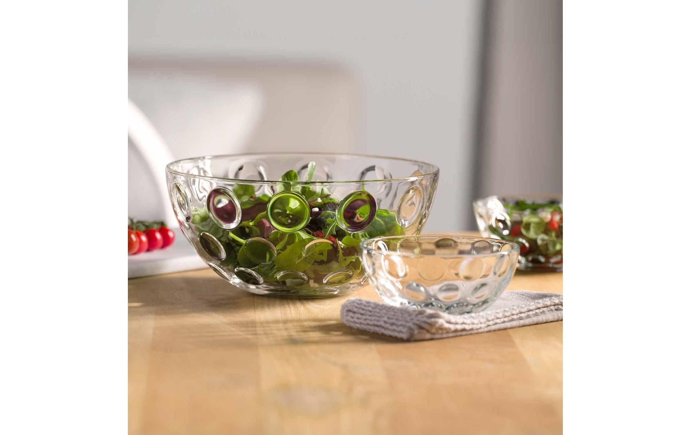 LEONARDO Schale »Cucina Optic 5-teilig«, aus Kalk-Natron-Glas