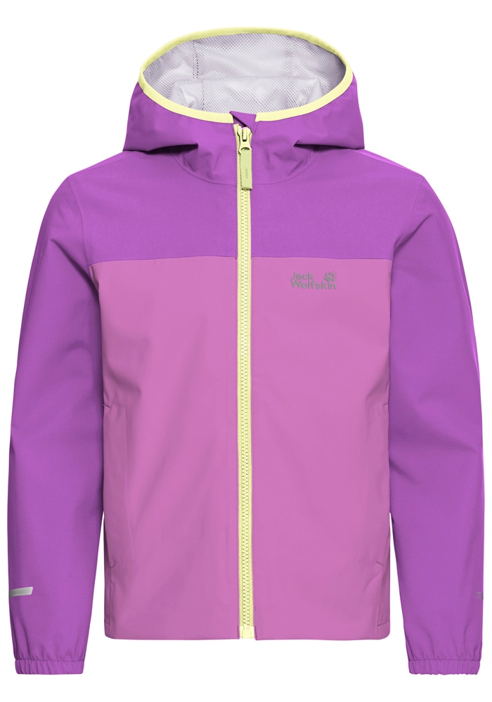 Jack Wolfskin Regenjacke »ADVENTURETRIBE 2L JKT K« Wasserdicht, atmungsaktiv, Übergangsjacke
