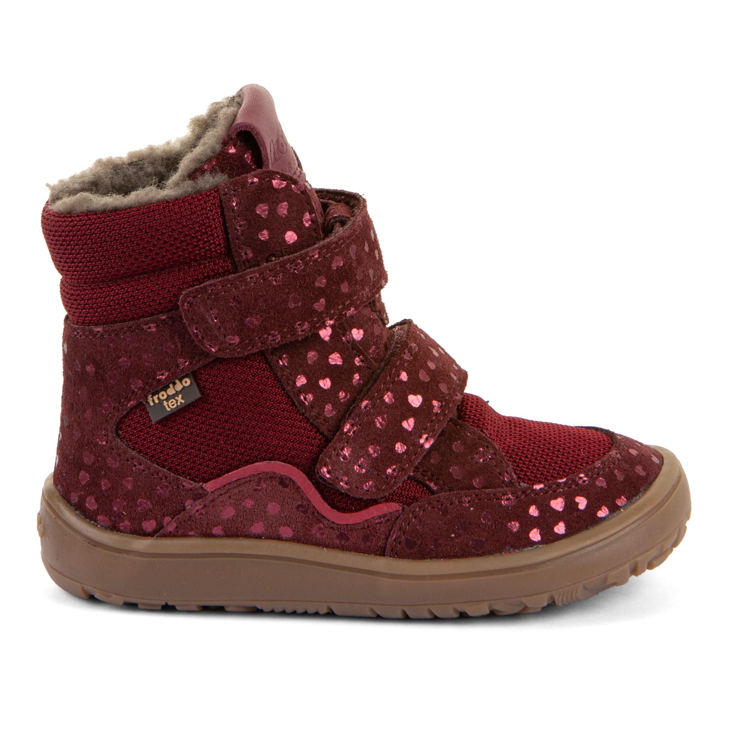 froddo® Chaussures pieds nus »BAREFOOT TEX WINTER«  chaussure à scratch, bottes d'hiver avec membrane TEX