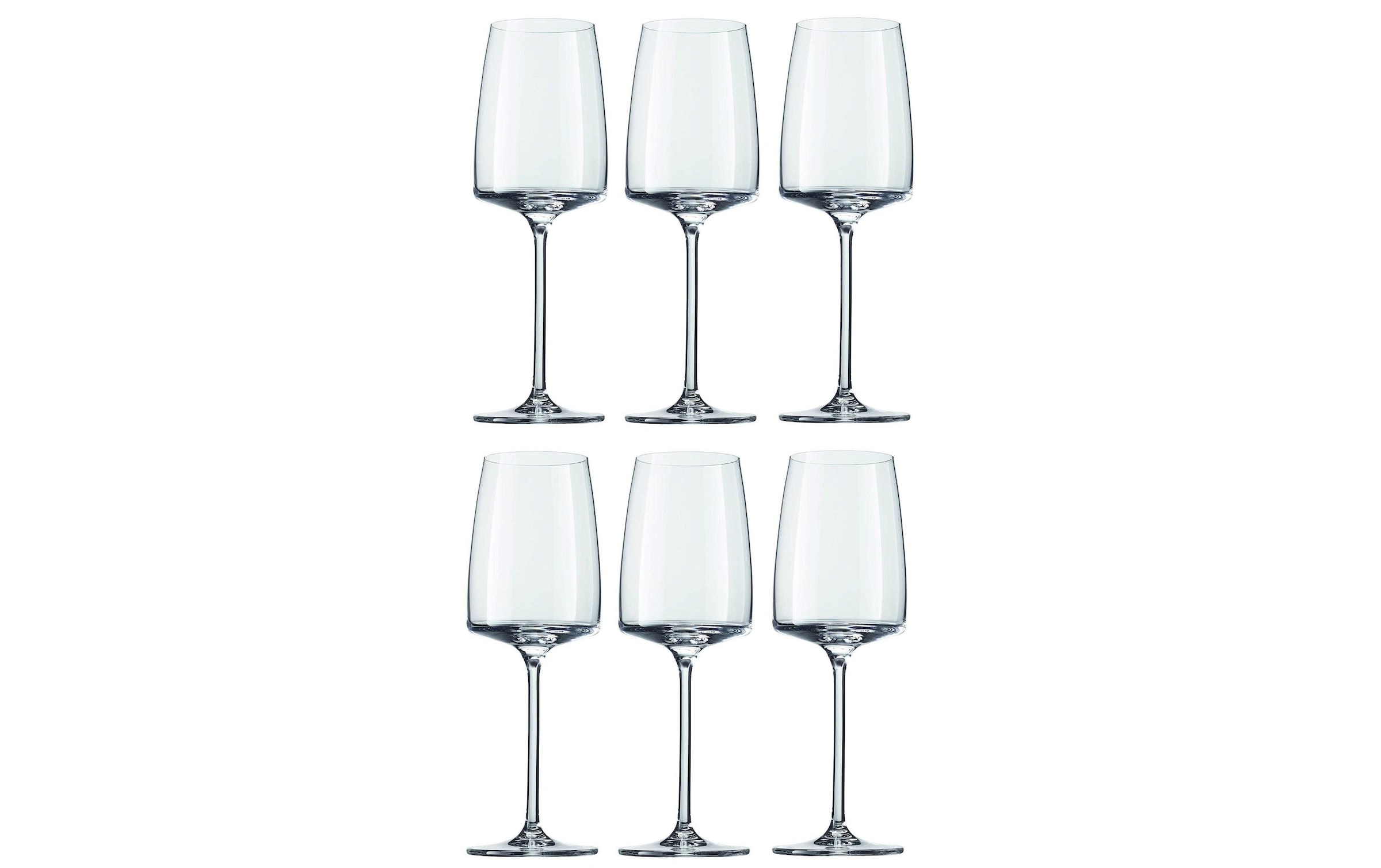 SCHOTT-ZWIESEL Weissweinglas »Sensa 3,63 dl, 6 Stück, Transparent«, (Set, 6 tlg.), 6 teilig