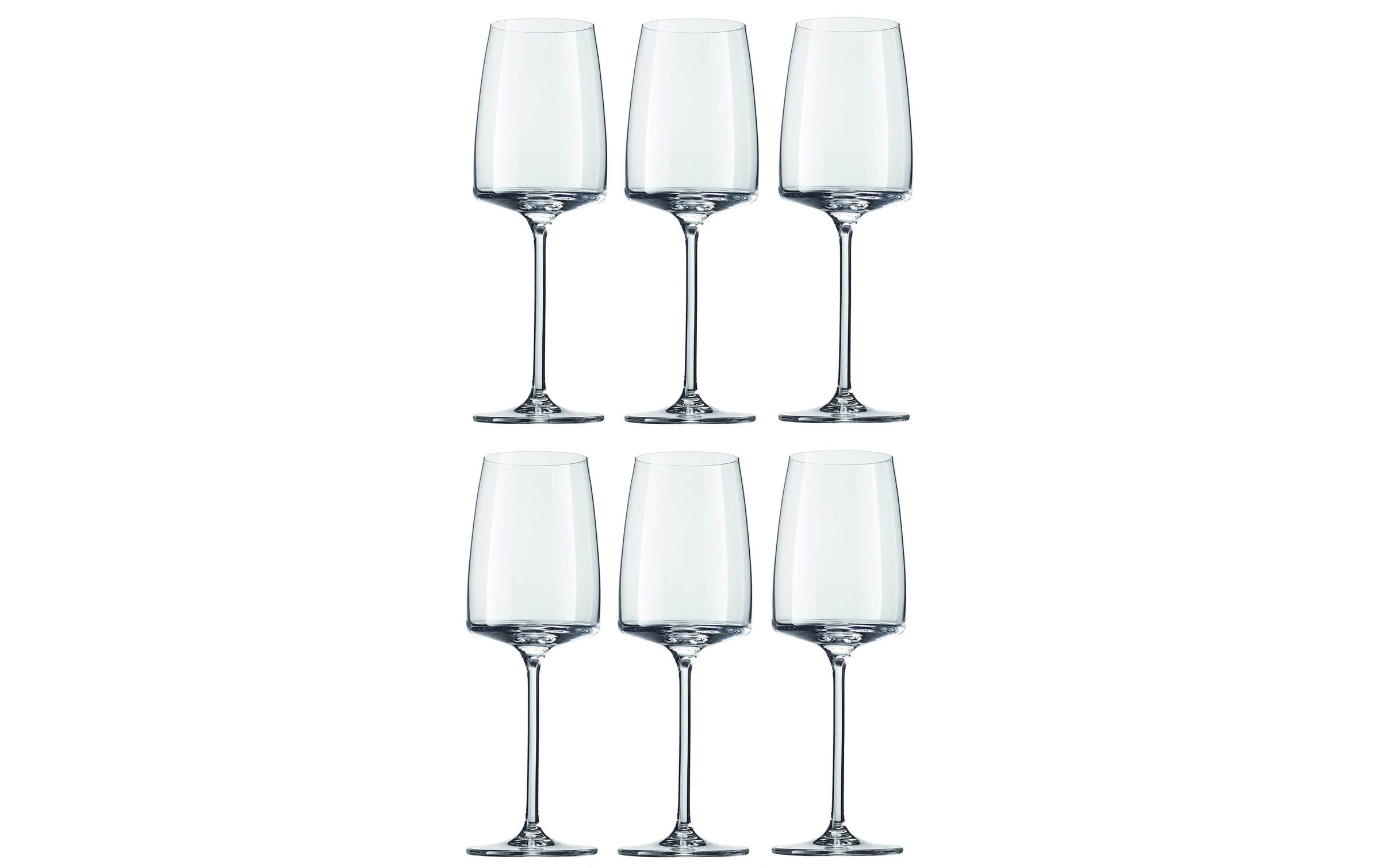 Image of SCHOTT-ZWIESEL Weissweinglas "Sensa 3,63 dl, 6 Stück, Transparent" 6 teilig