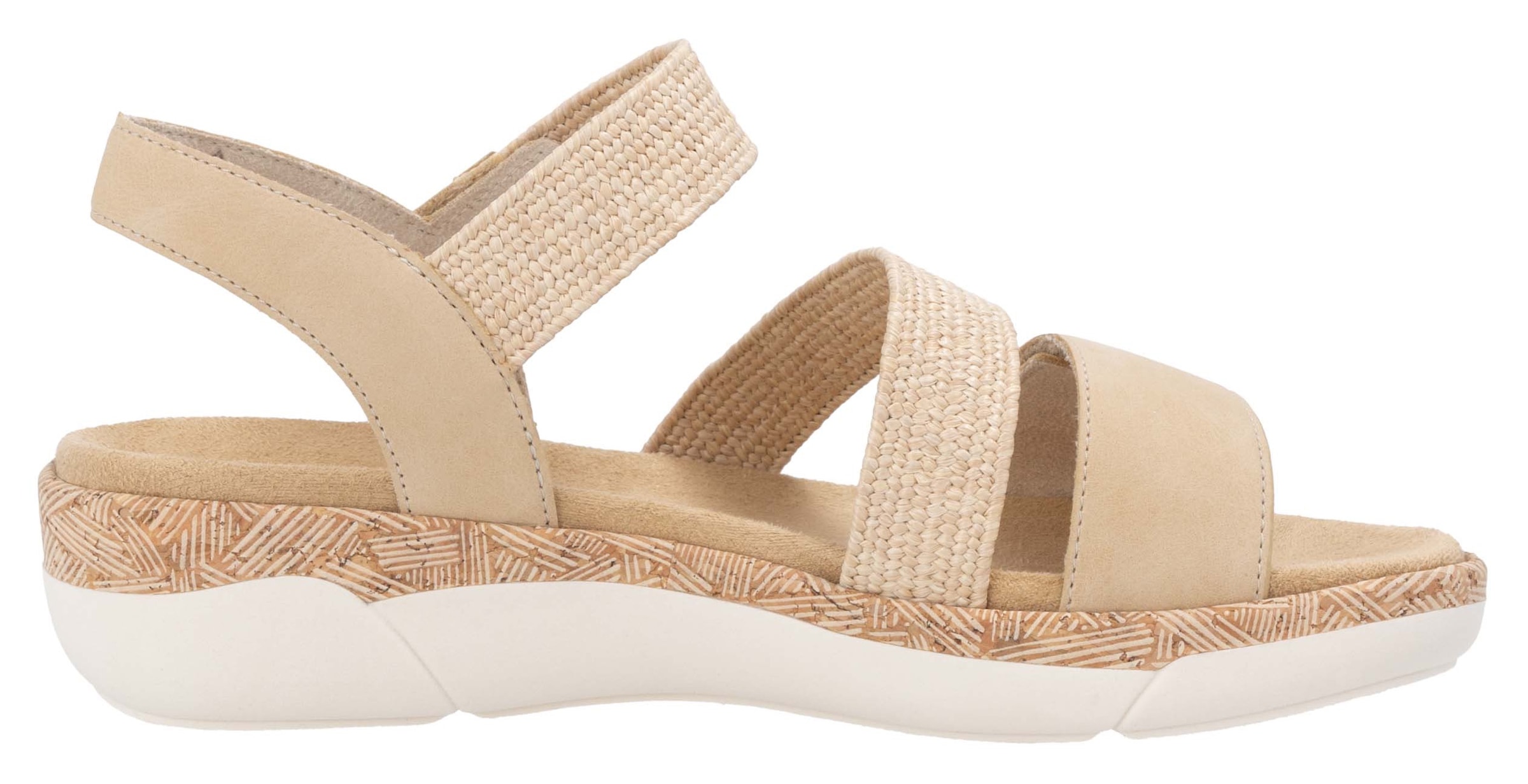 Remonte Keilsandalette  Riemchensandale, Bequemschuh, Sommerschuh mit Soft-Fussbett