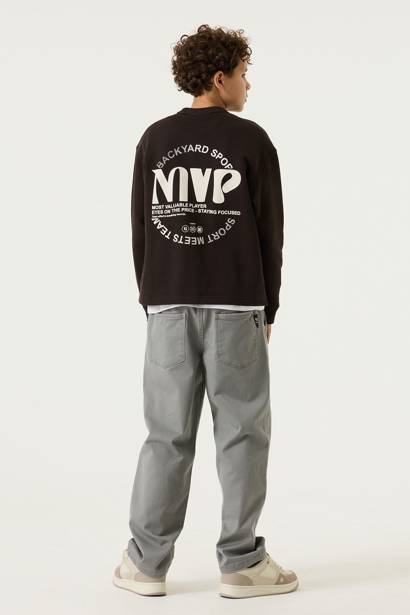 Garcia Sweater , mit Rippbündchen
