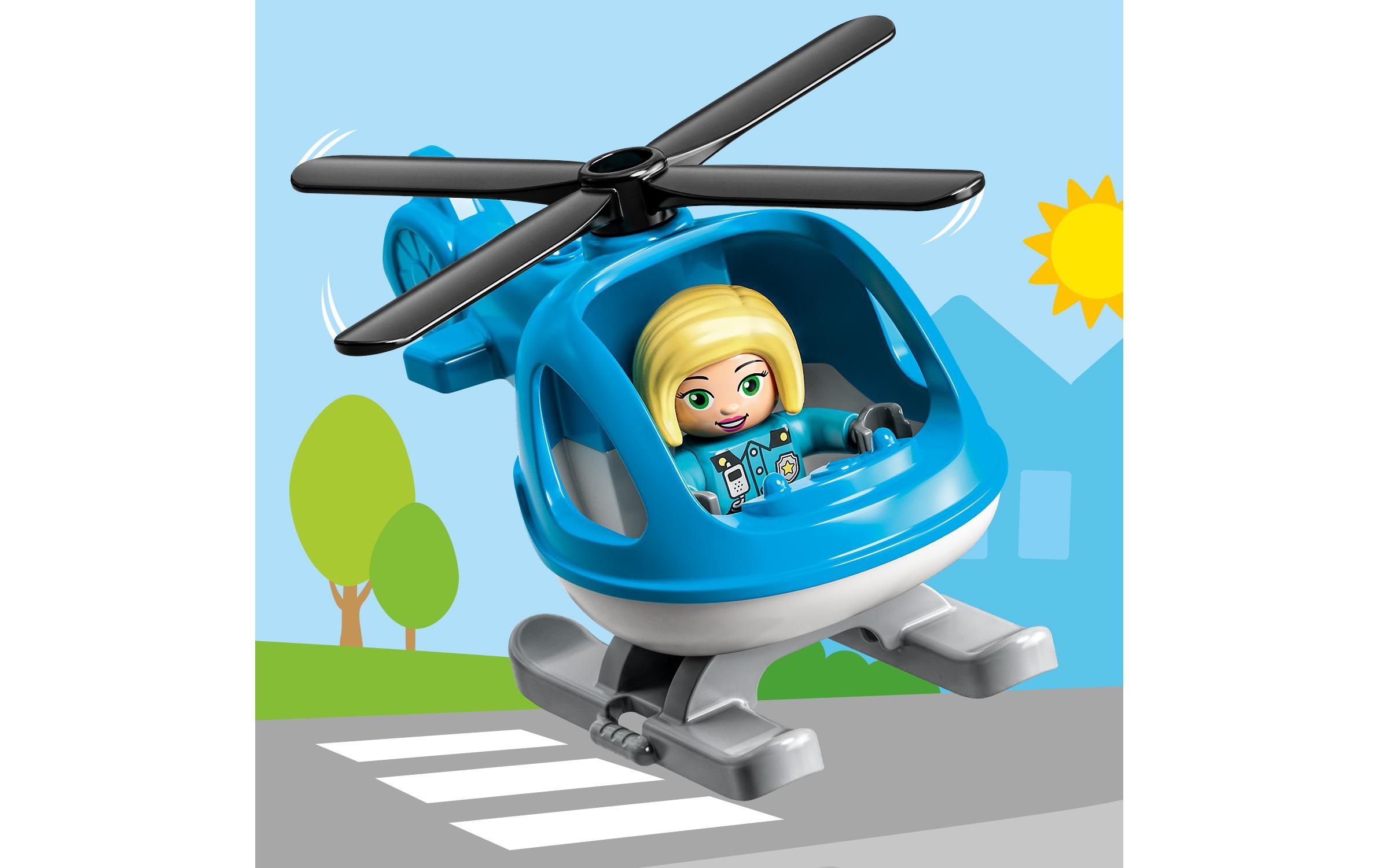 LEGO® Spielbausteine »LEGO DUPLO Polizeistation mit Hub«, (40 St.)