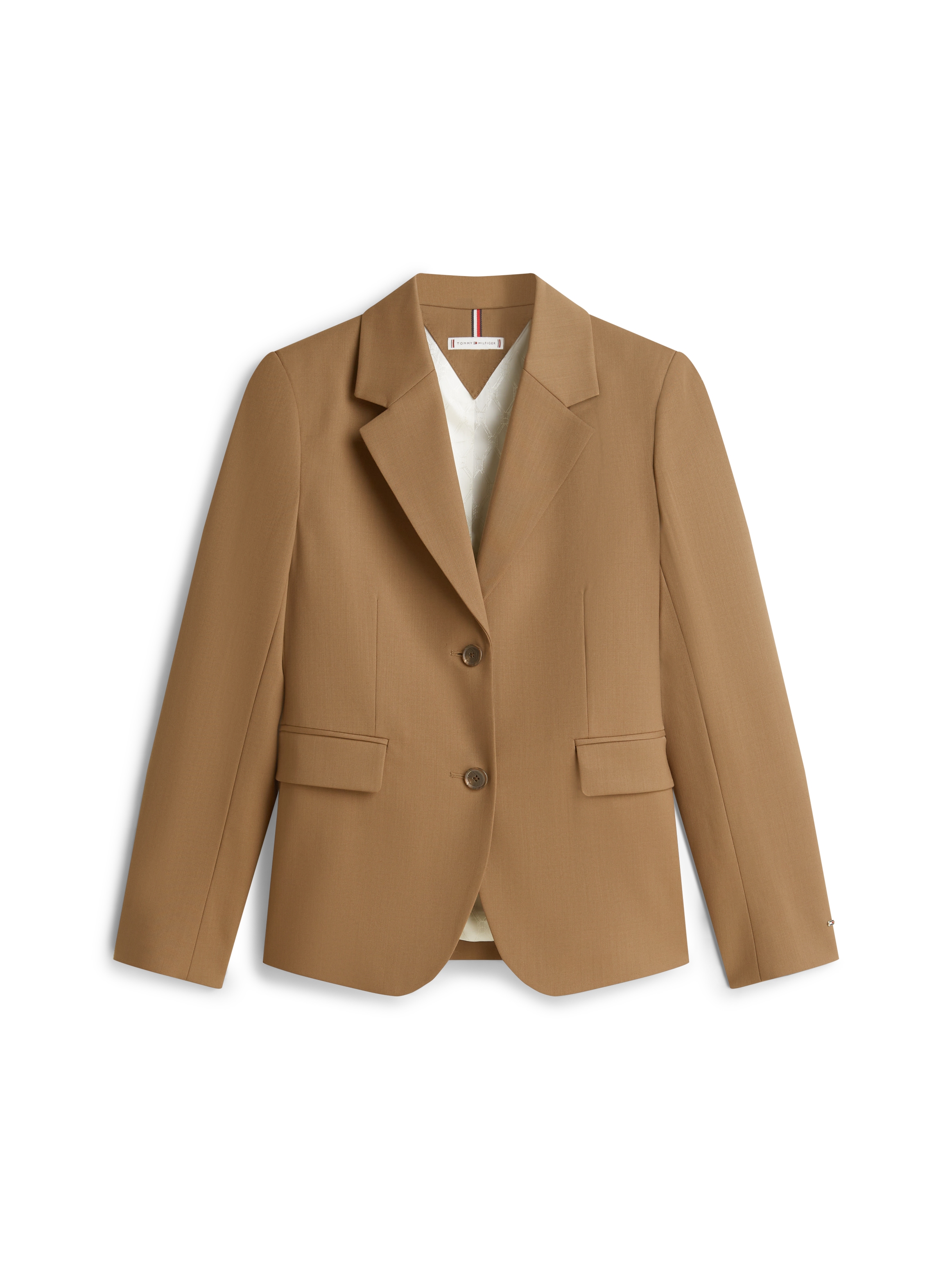 Tommy Hilfiger Blazer long »TIMELESS WOOL REG STRT SB BLAZER« mit Wolle