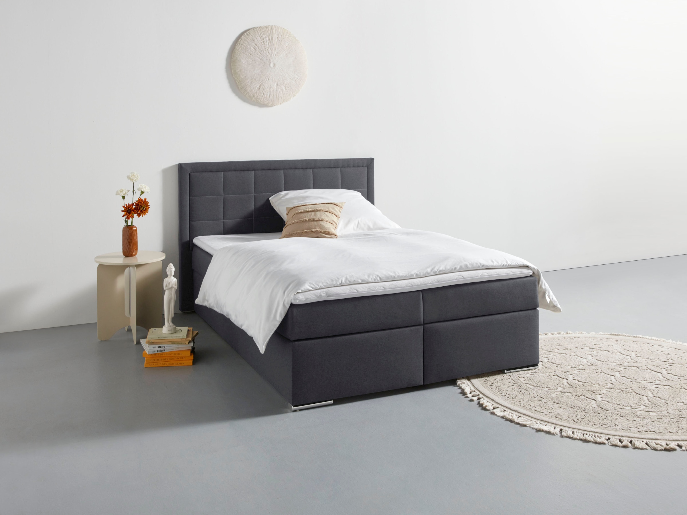 COLLECTION AB Boxbett »"Athena", OTTOs  Choice, Topseller wahlweise mit Bettkasten« inkl. Topper bei Ausführung mit Matratze, in Härtegraden H2, H3, H4