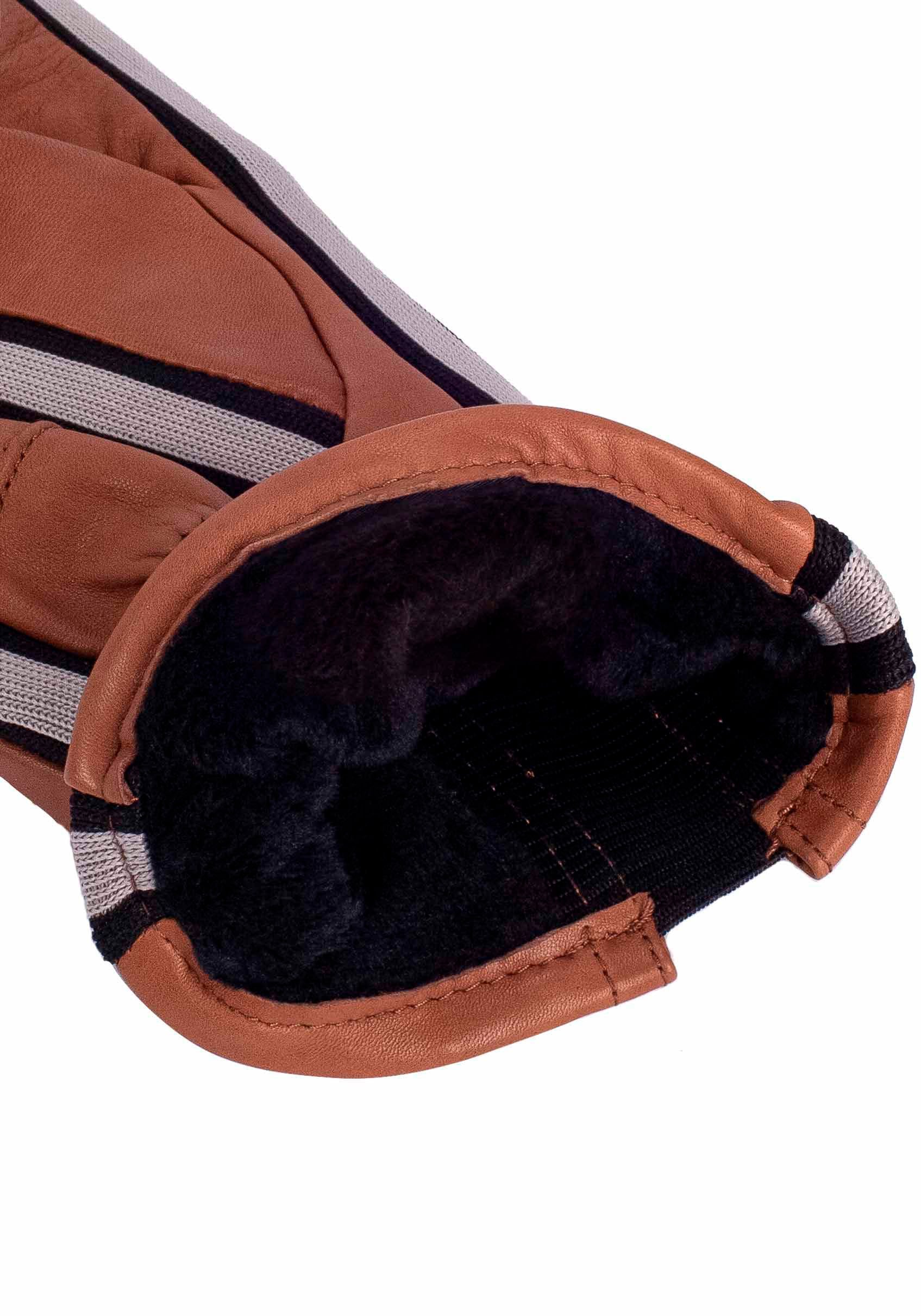 KESSLER Lederhandschuhe »Jack Touch«, (2 St.), sportliches Design im Sneaker- Look mit Touchfunktion
