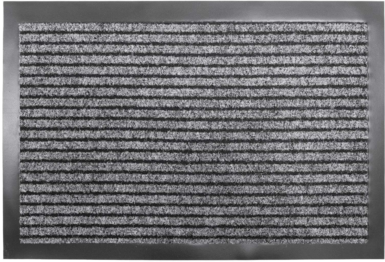 Primaflor-Ideen in Textil Fussmatte »OSLO«, rechteckig, 8 mm Höhe, Schmutzfangmatte, gestreift, meliert, rutschhemmend, waschbar