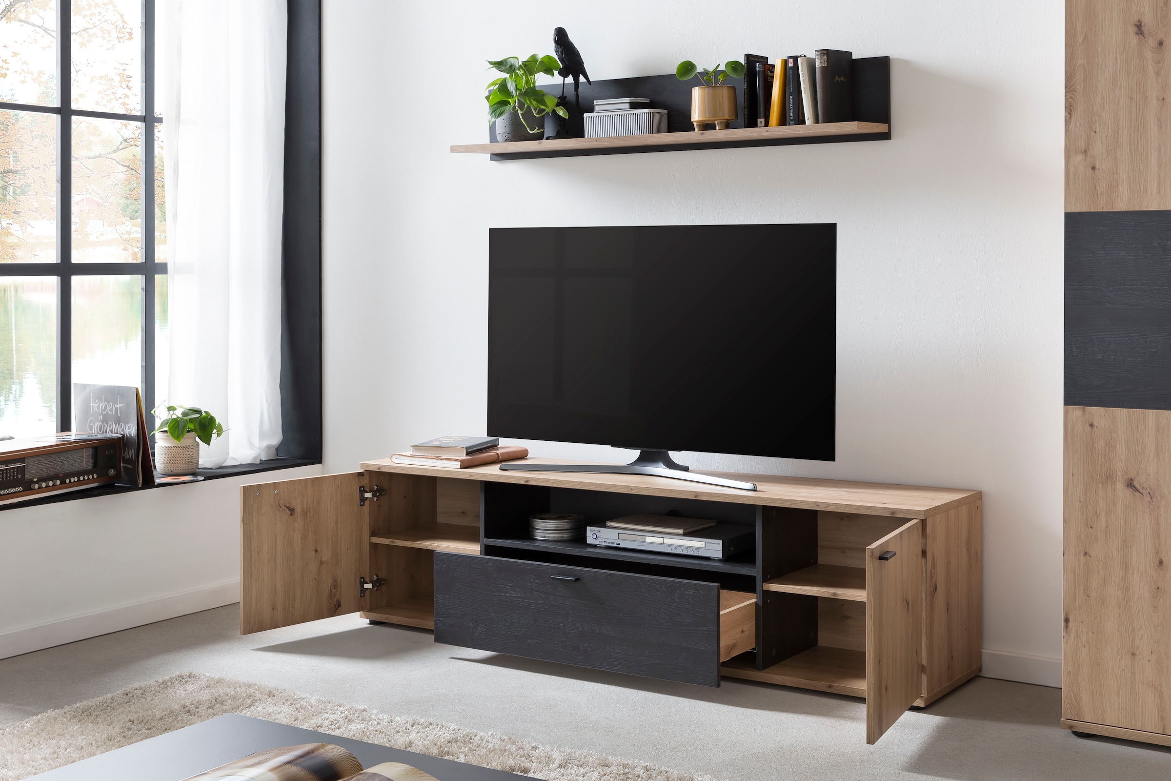 HELA TV-Board »Atlanta«, Breite 180 cm